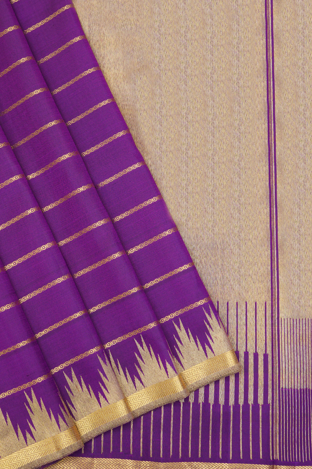 Vadamalli 8kol and veldhari / kanjipuram silk