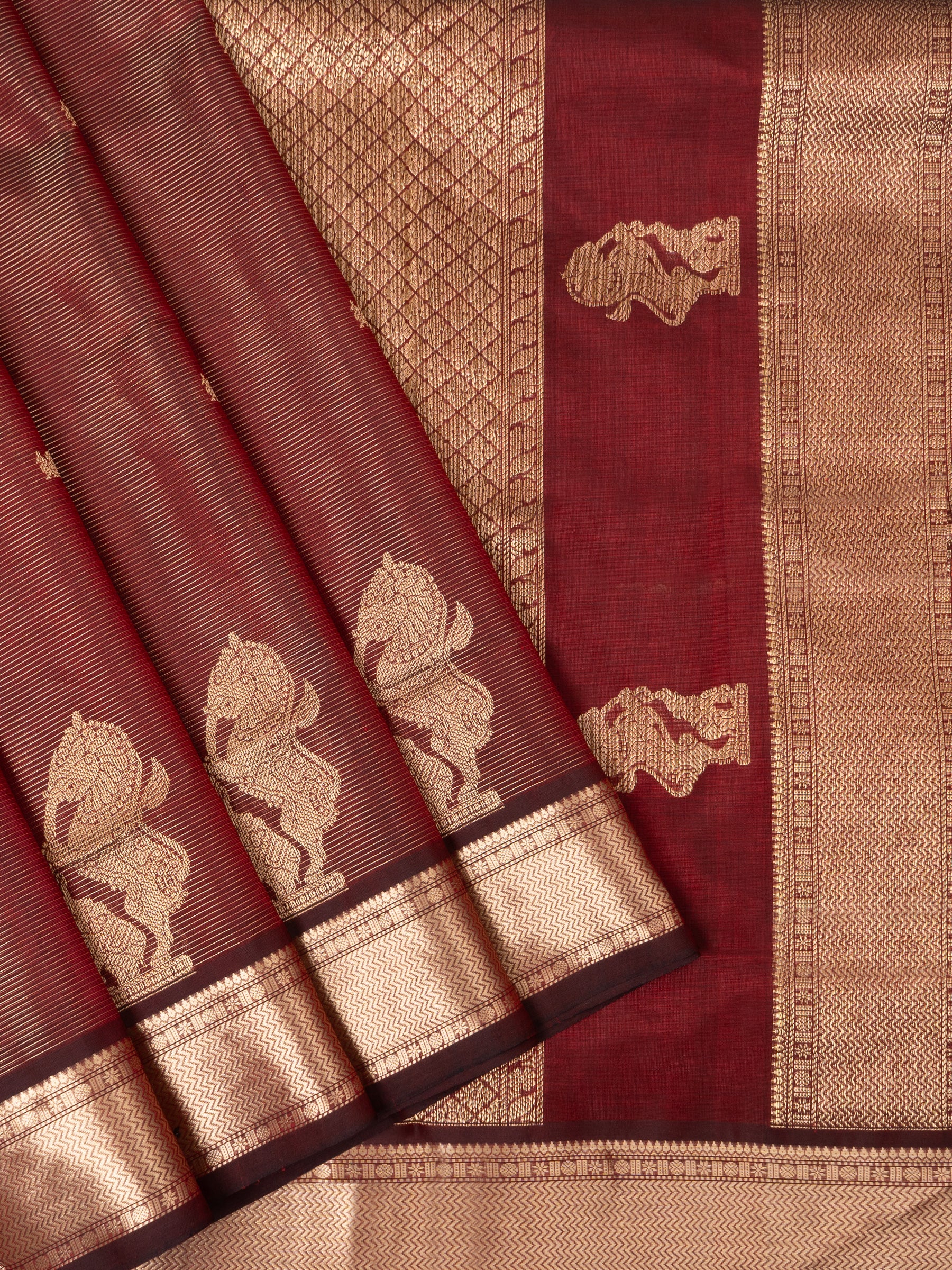 Araku yazhli bettu butta - Premium Silk Cotton CHSA3442