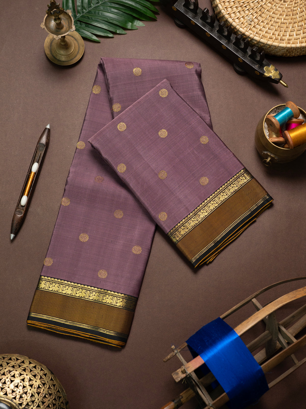Mauve pet / Kanjipuram Silk Saree CLSA7228