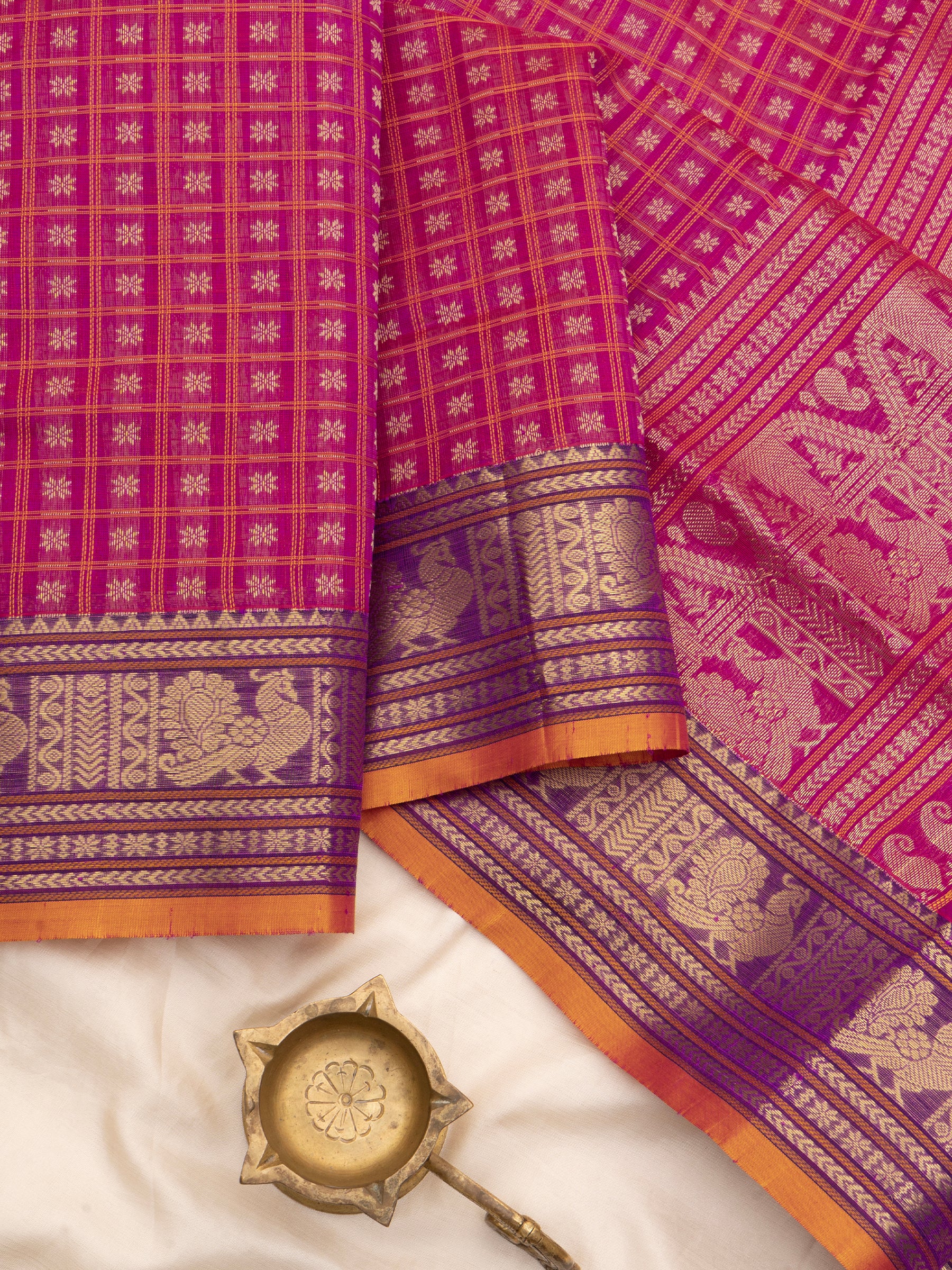 Silk Cotton Saree CLSA8564
