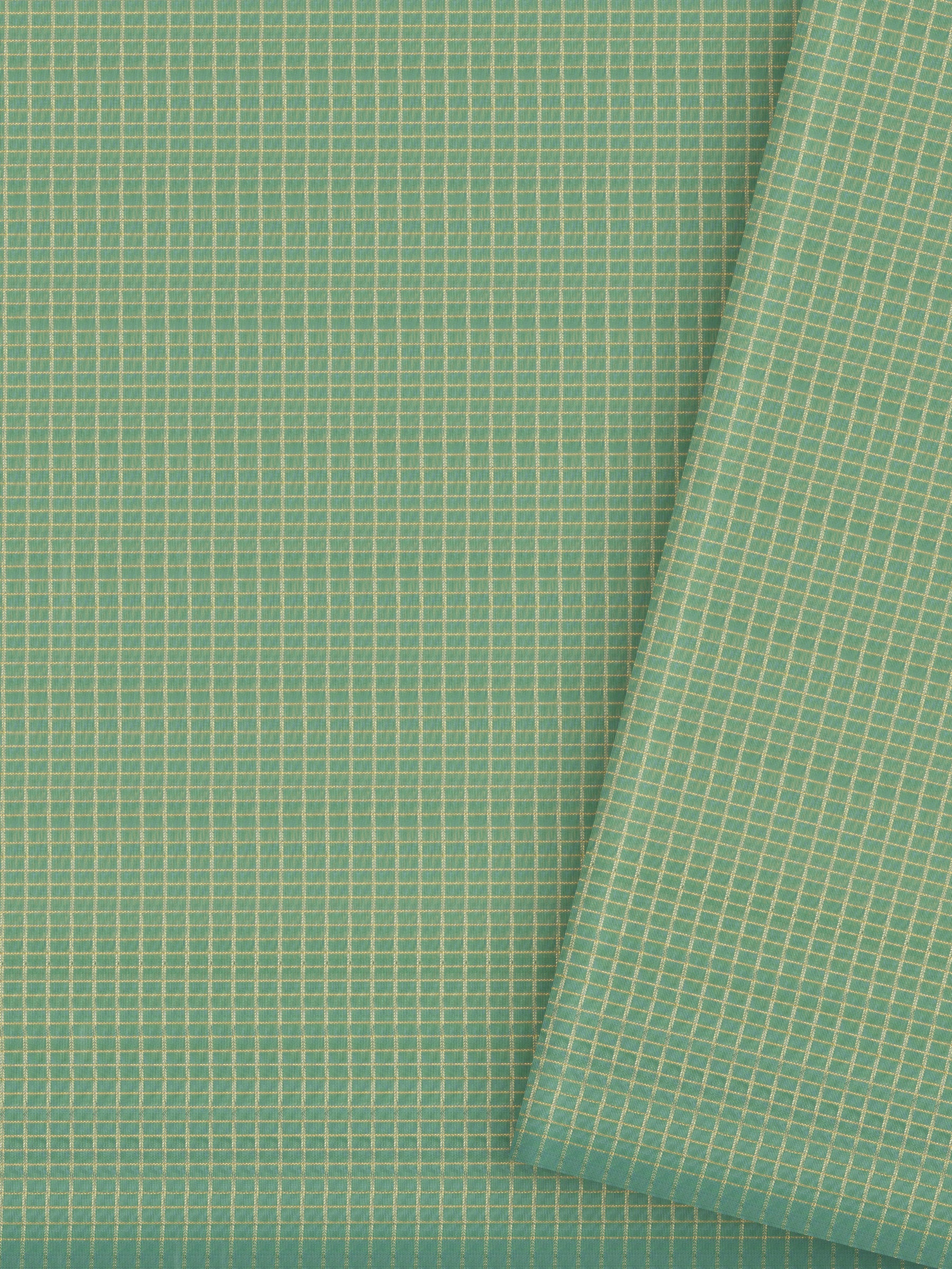 Pastel green zari kattam / Blouse fabric