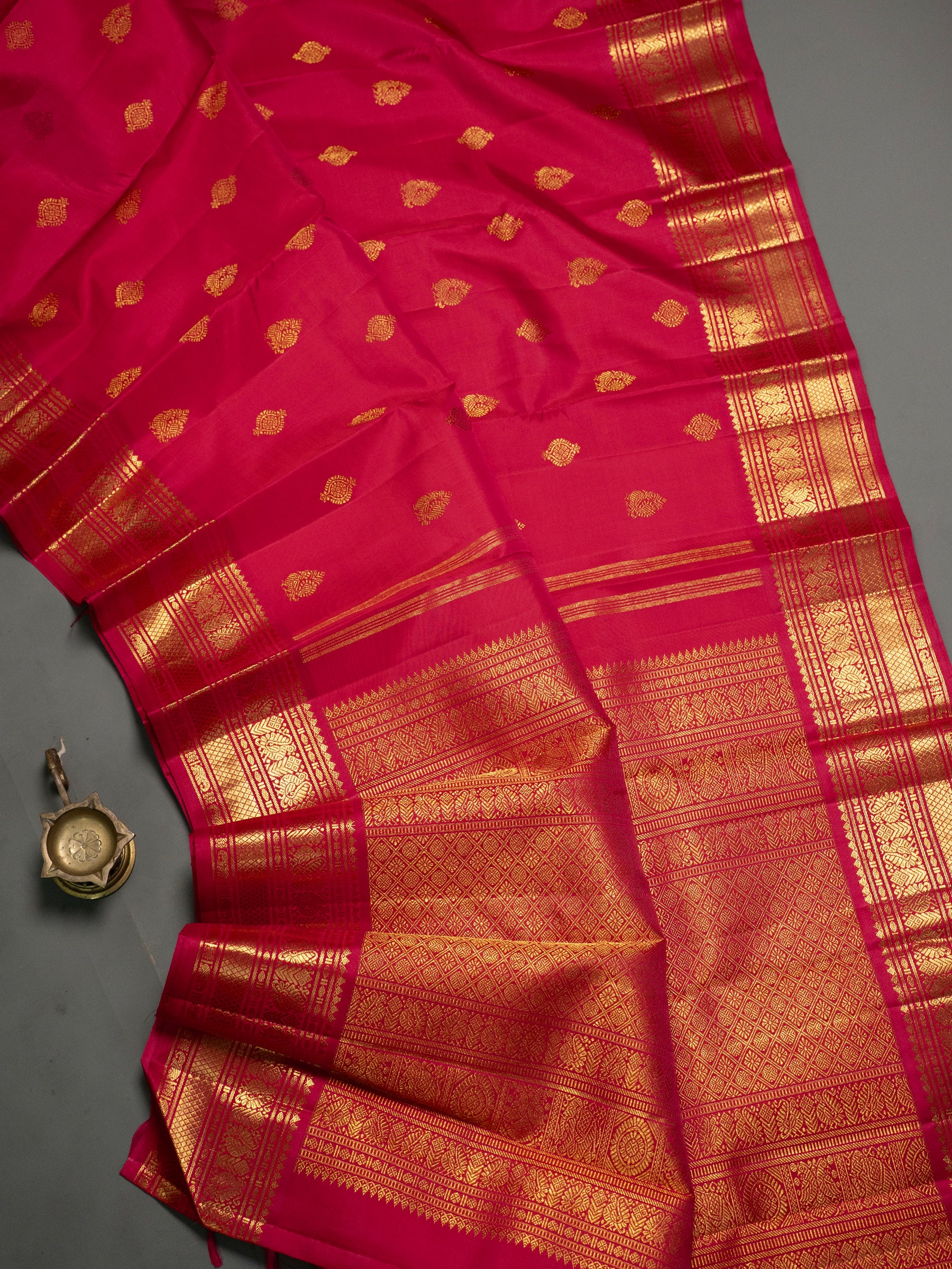 Pink vintage pet Kanjipuram Silk Saree CLSA11045