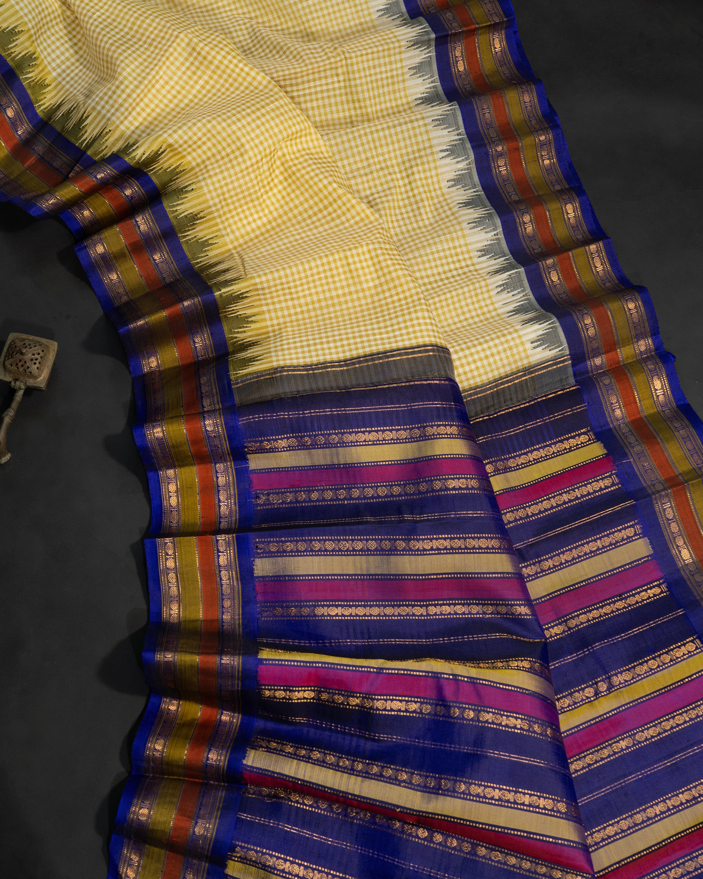 Gadwal Silk cotton saree CLSA7383