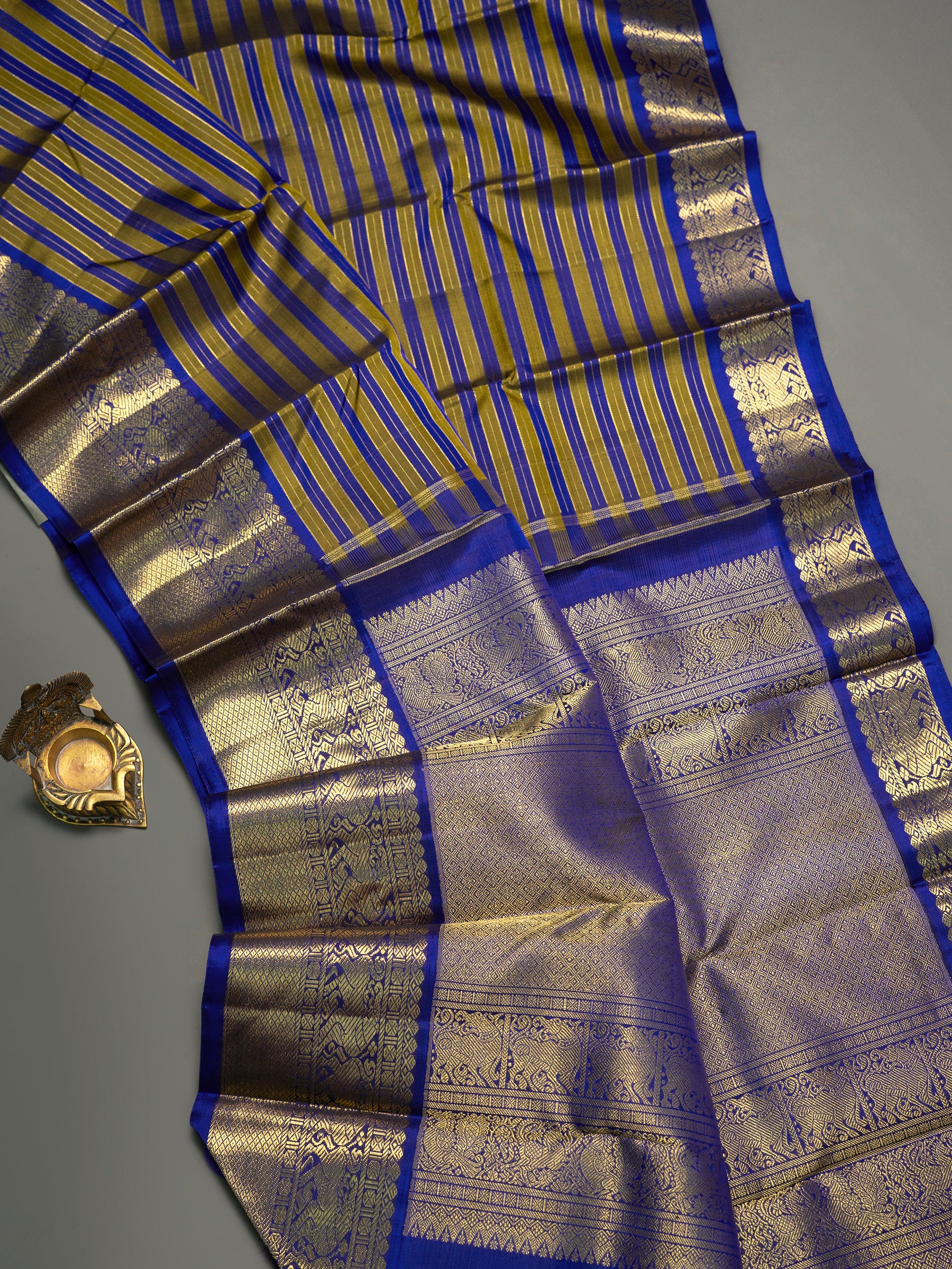Vintage veldhari / Kanjipuram Silk Saree CLSA6340