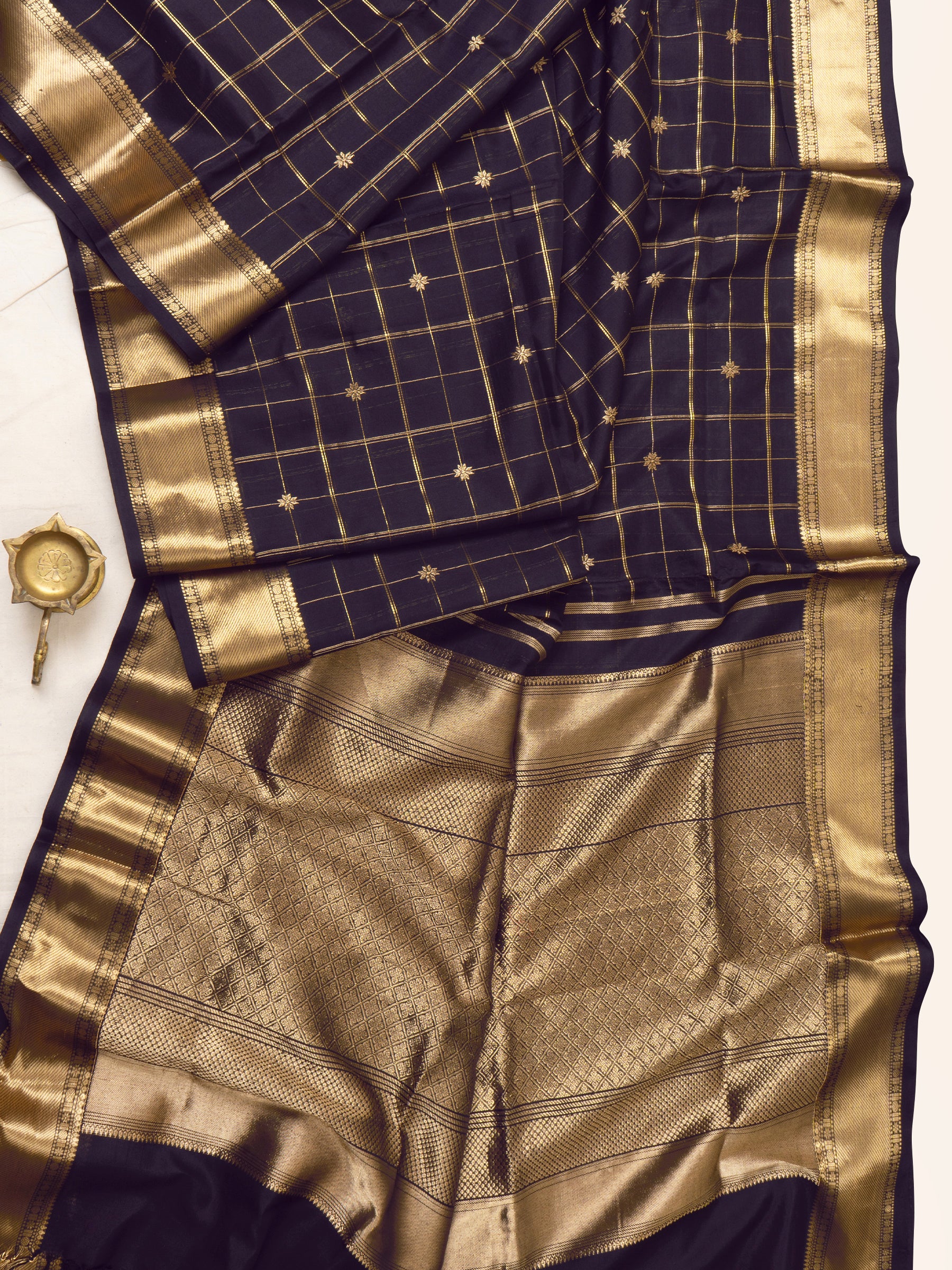 Deep nagapazham / Premium Silk Cotton CLSA5166