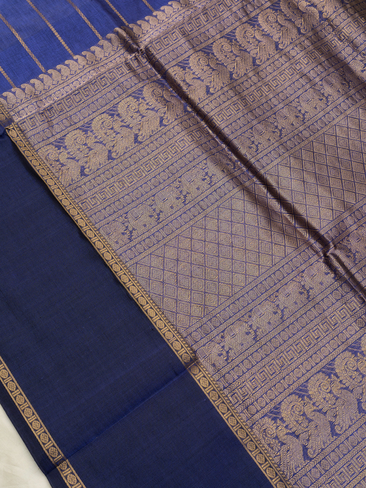 Veldhari iruthalaipakshi butta/Silk Cotton Saree CLSA10235