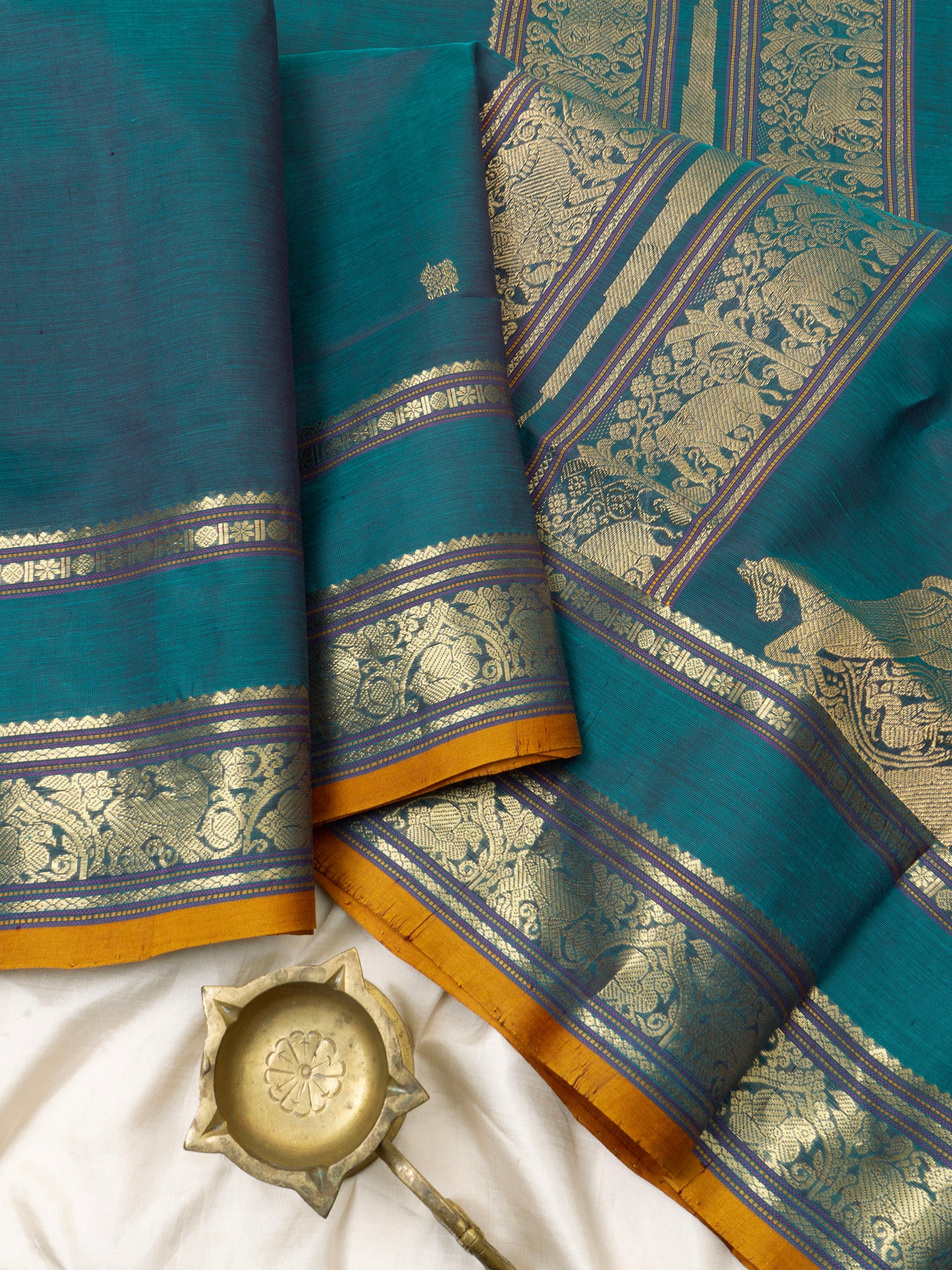 Silk Cotton Saree CLSA3742