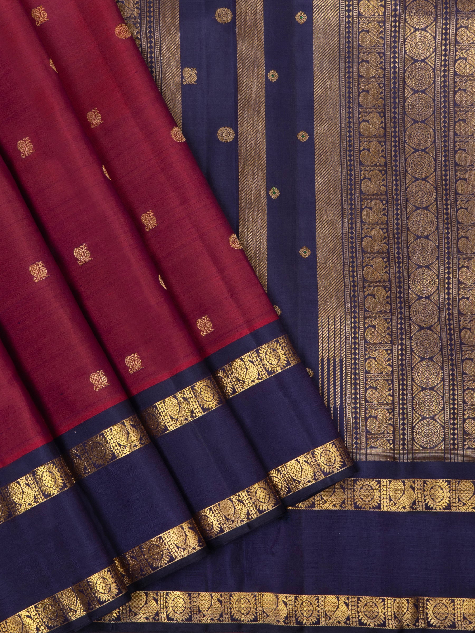 Deep Araku retta pet / Kanjipuram Saree CLSA6326