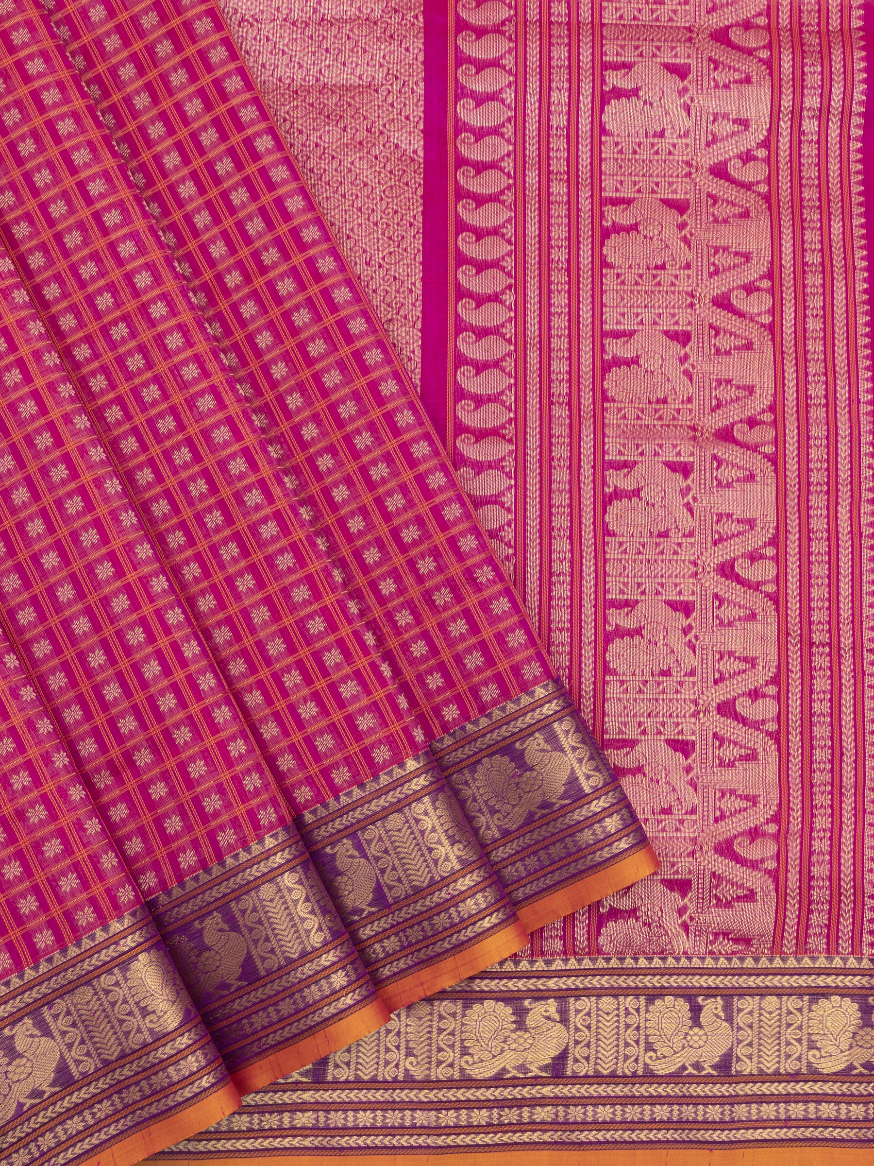 Silk Cotton Saree CLSA8564