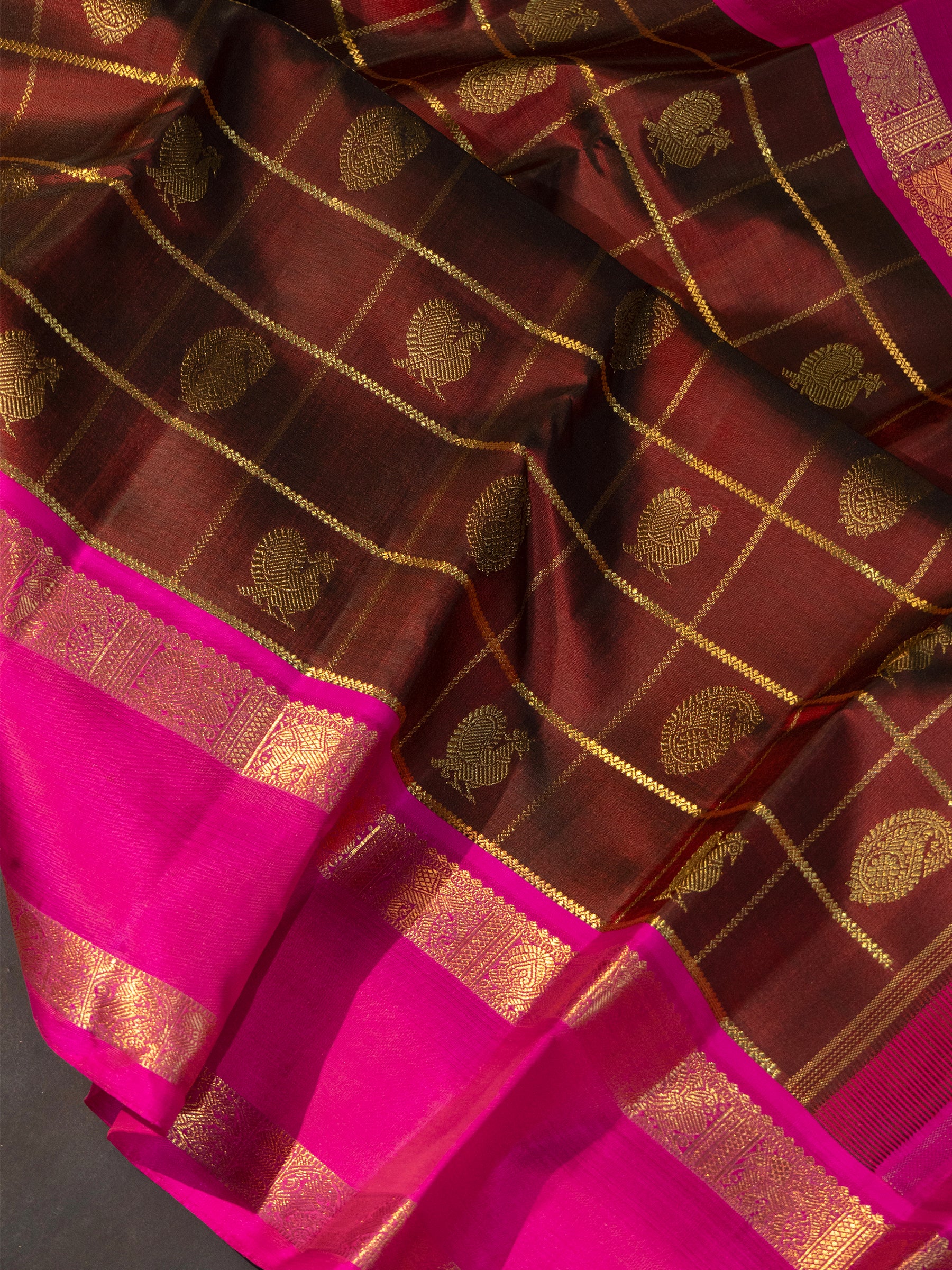 Bridlal edit : Paaku Kattam Butta / Kanjipuram Silk Saree CLSA8457