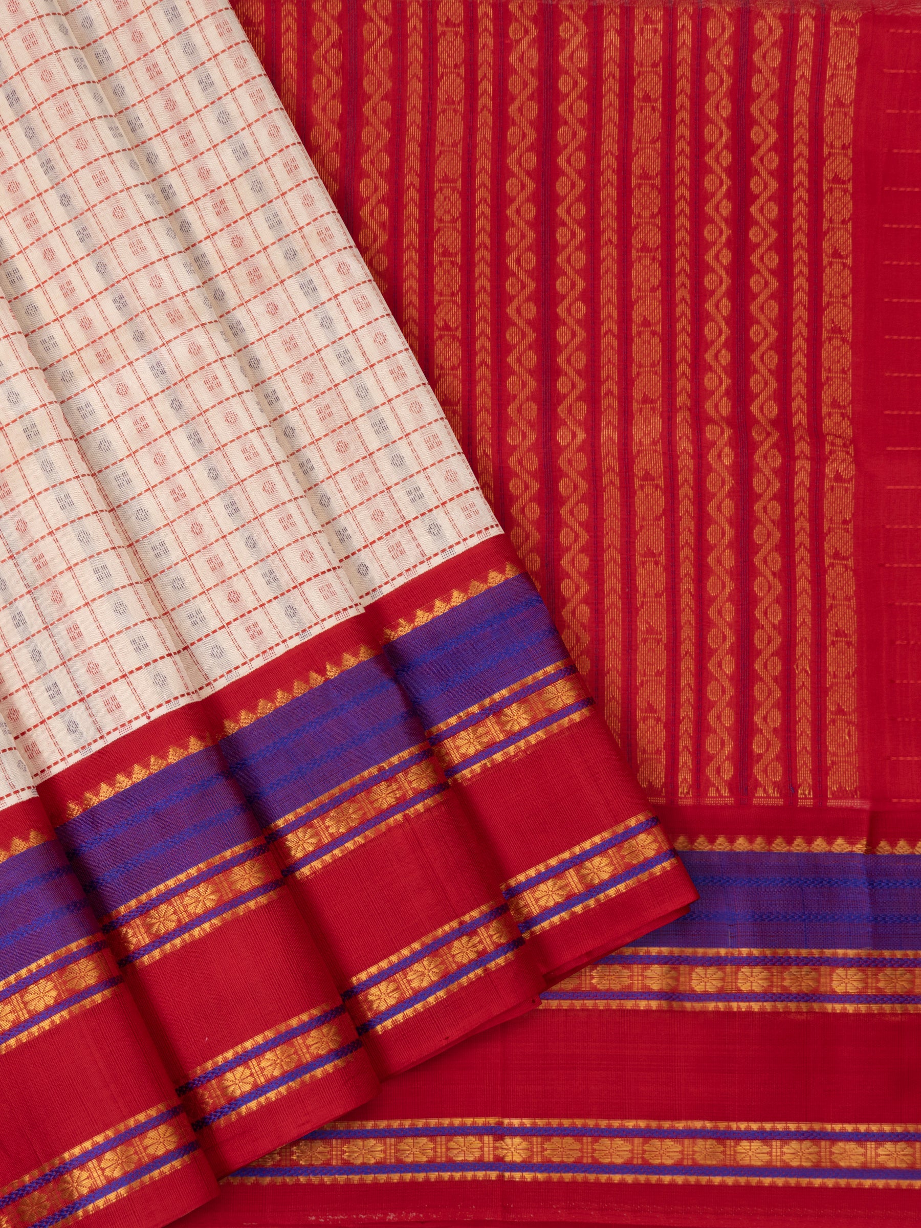 Lakshadeepam Silk Cotton Saree CLSA9261