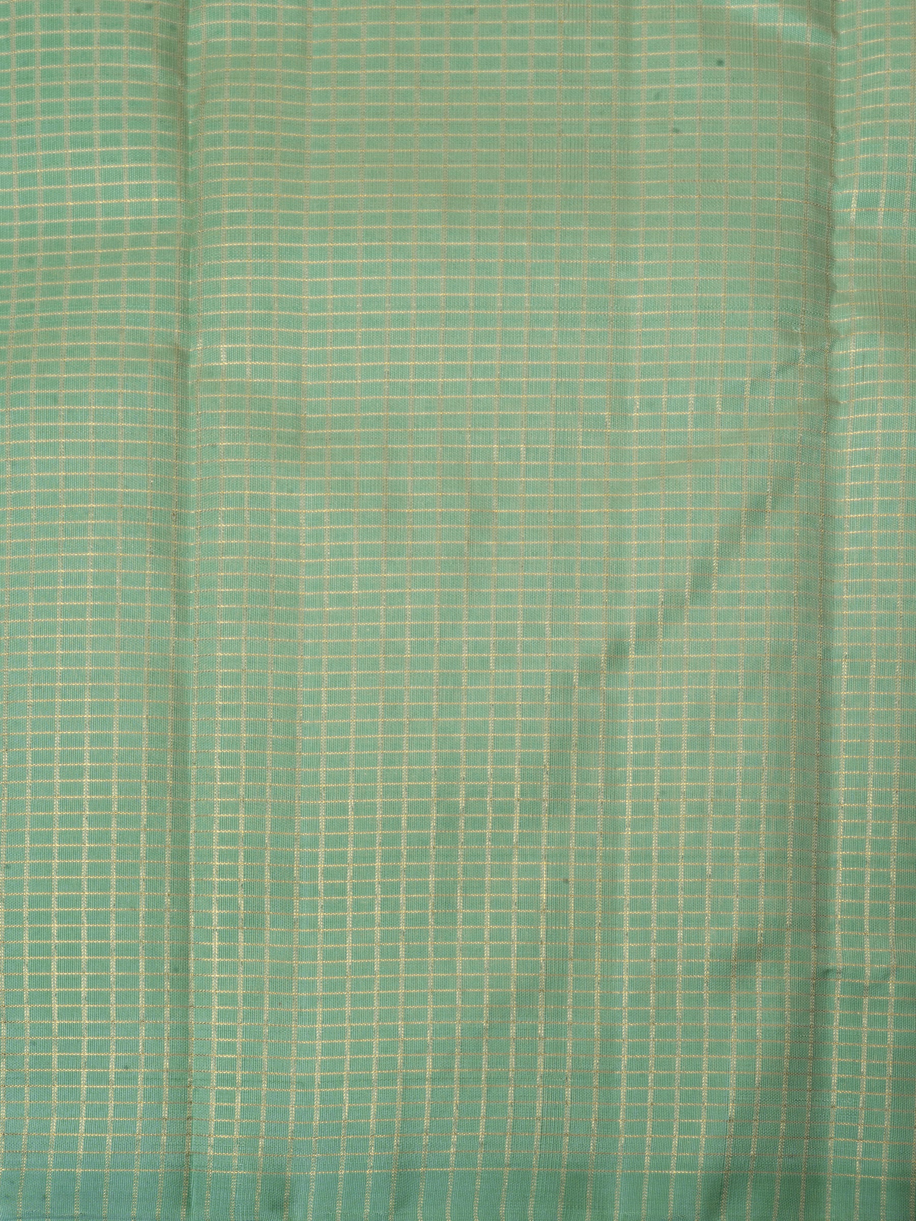 Pastel green zari kattam / Blouse fabric