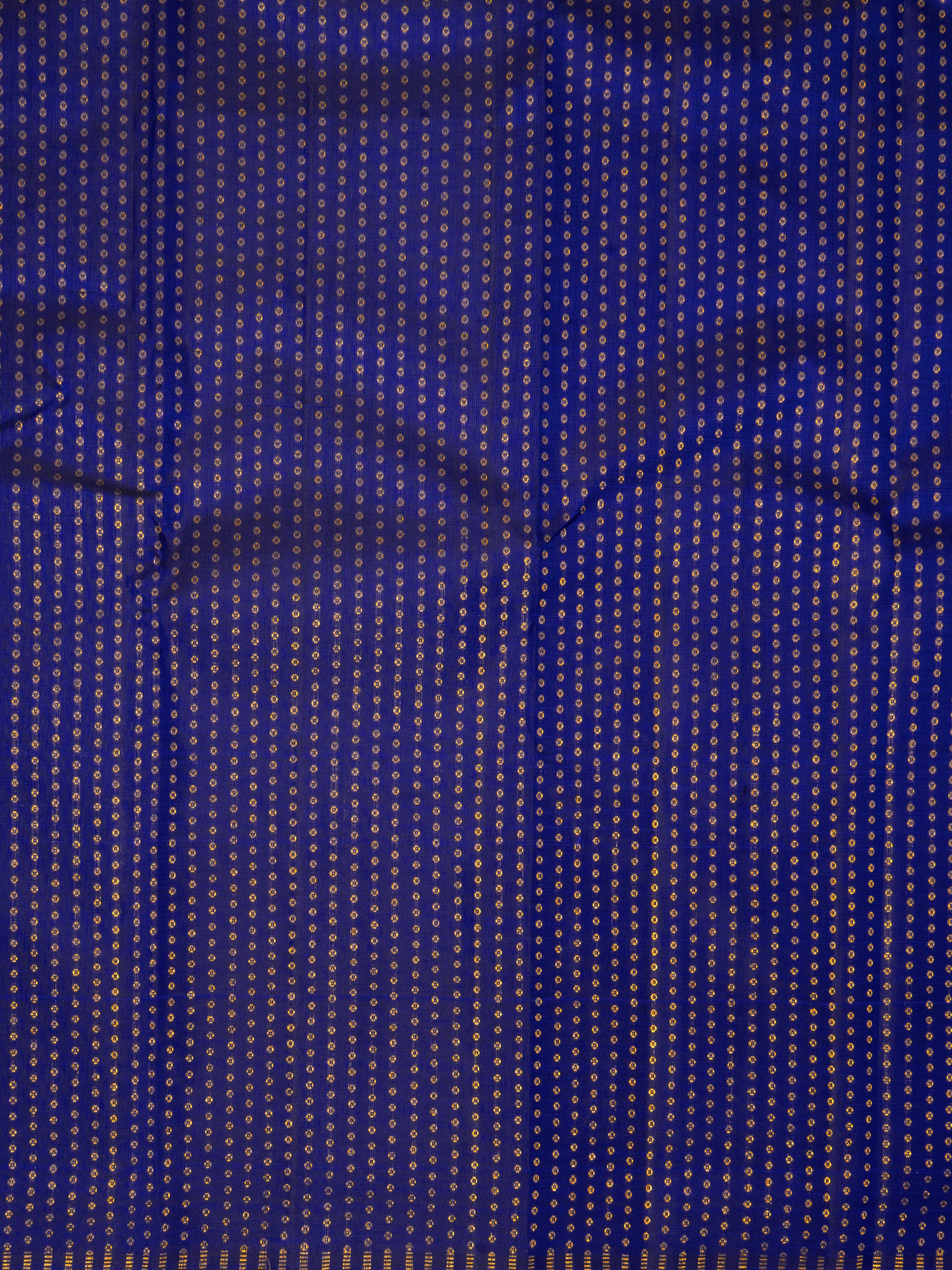 Blue zari butta / Blouse fabric