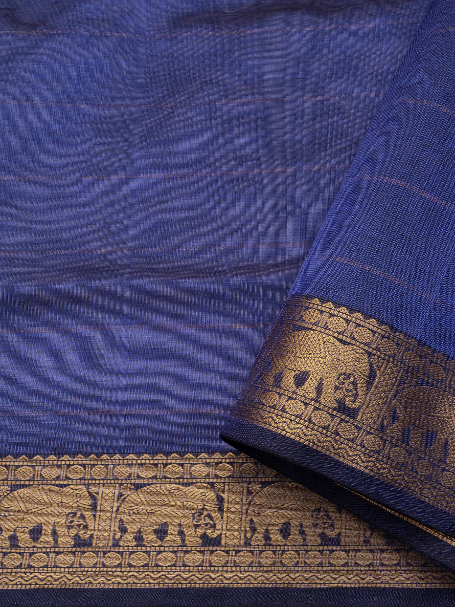 Lavender veldhari / Silk Cotton Saree CLSA10198