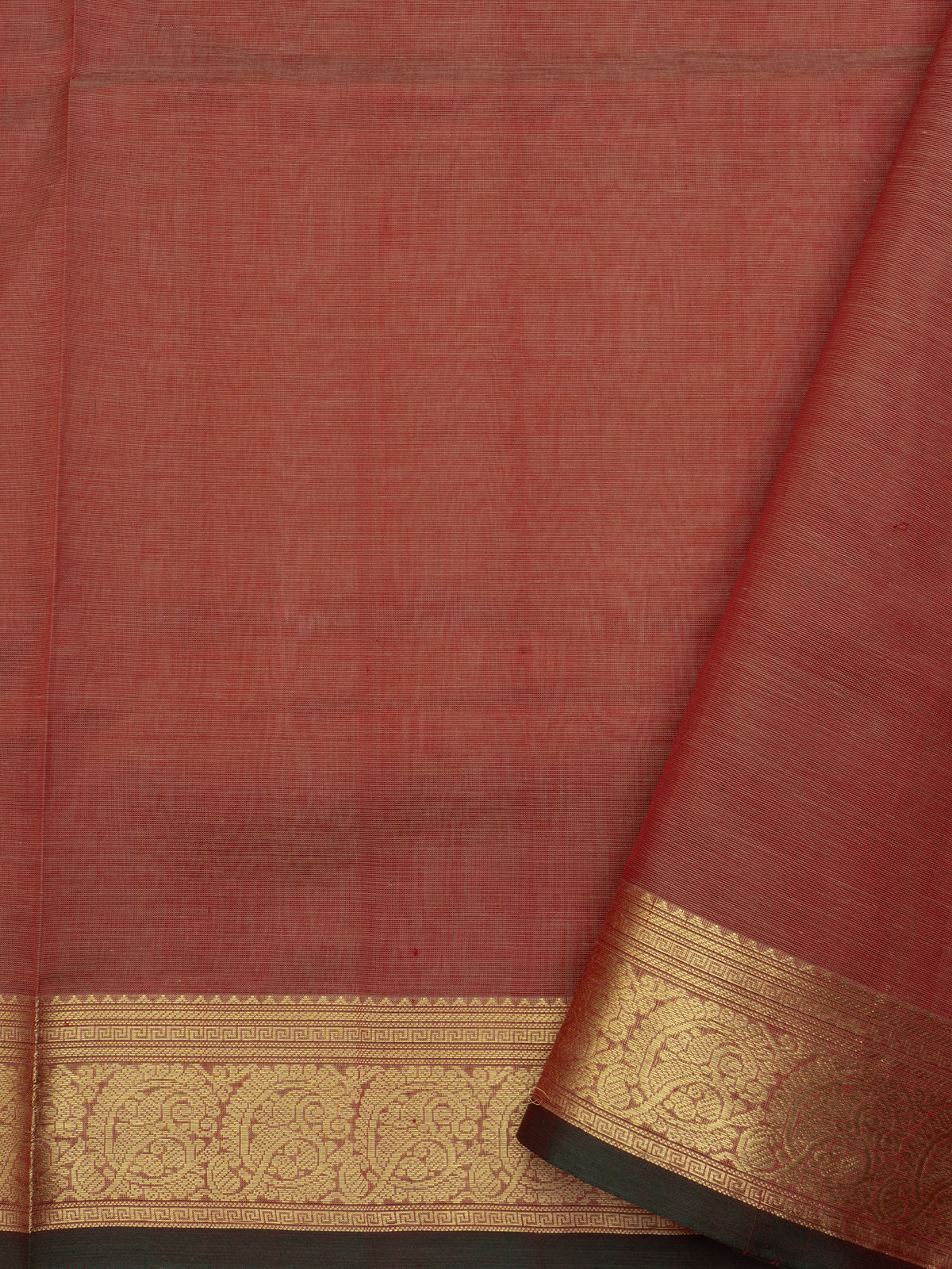 Rustic Lotus butta / Silk Cotton Saree CLSA11502