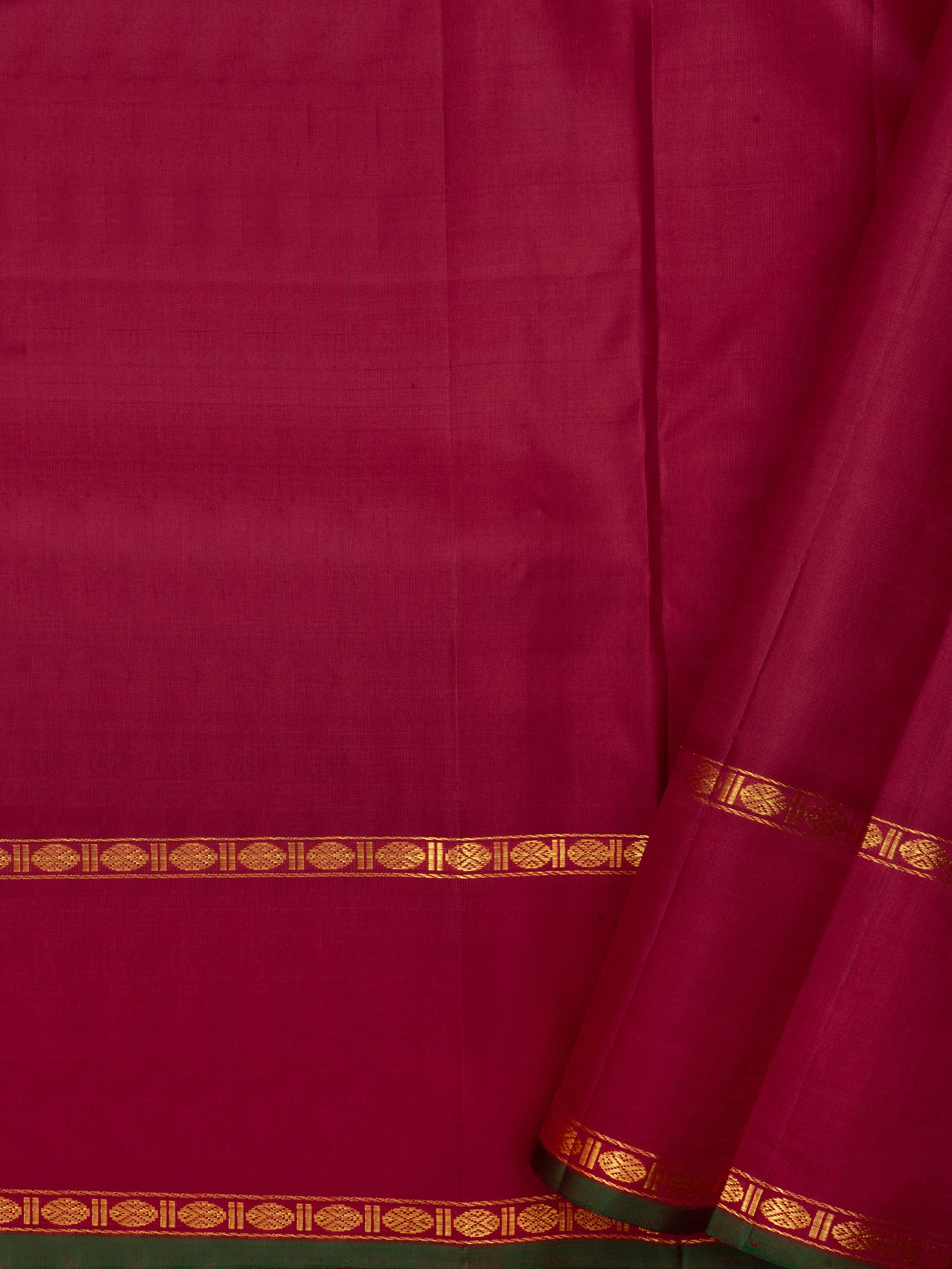Araku rettapet border - Kili pallu / Kanjipuram Saree CLSA6278