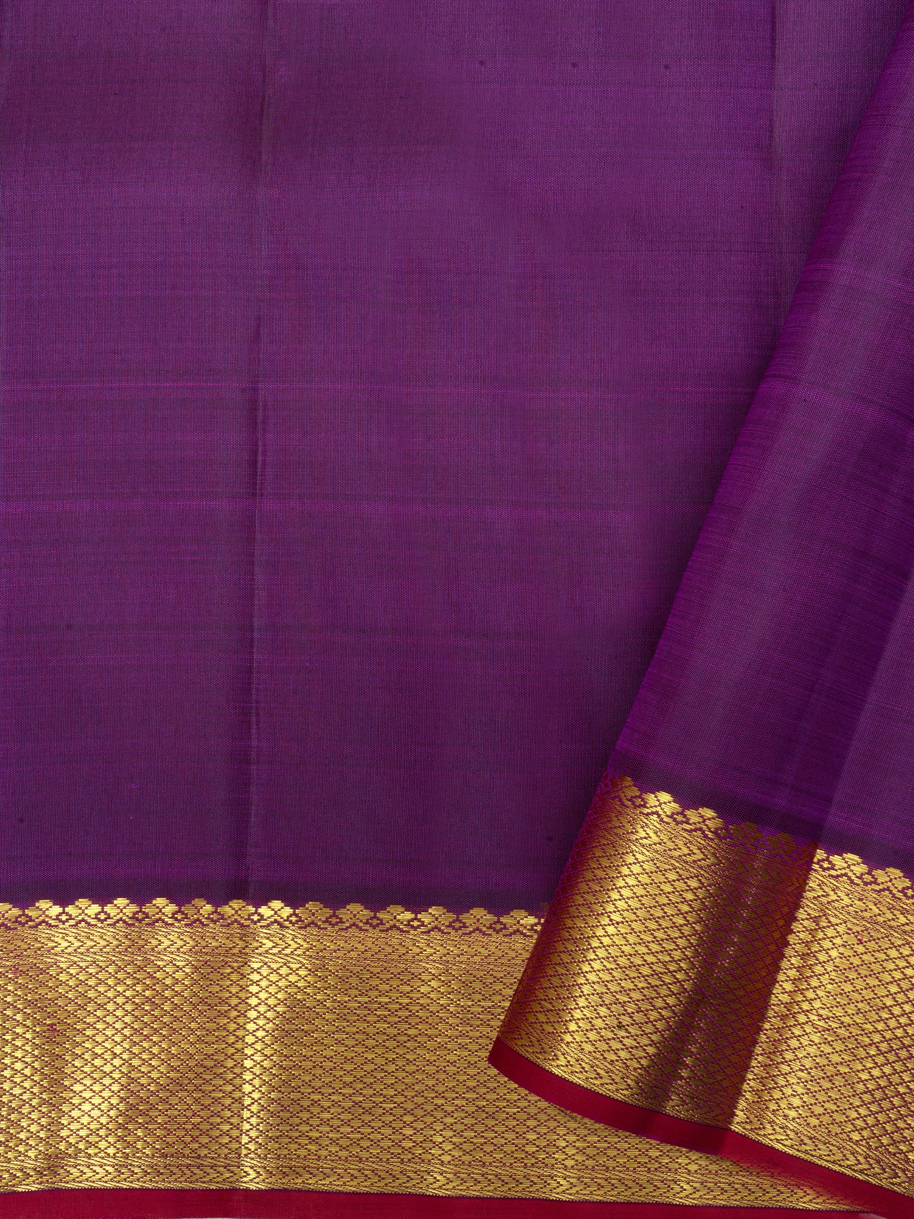 Vadamalli getti border / Kanjipuram Saree CLSA6307