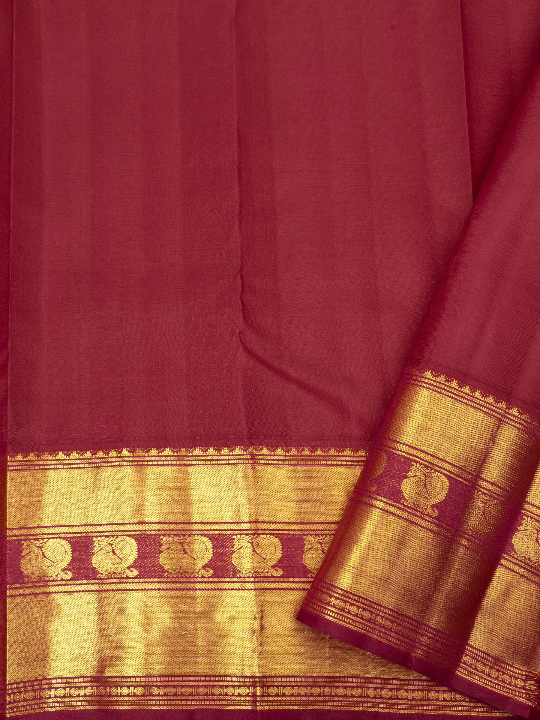 Elakai green with Araku / Arani Silk Saree CLSA6692