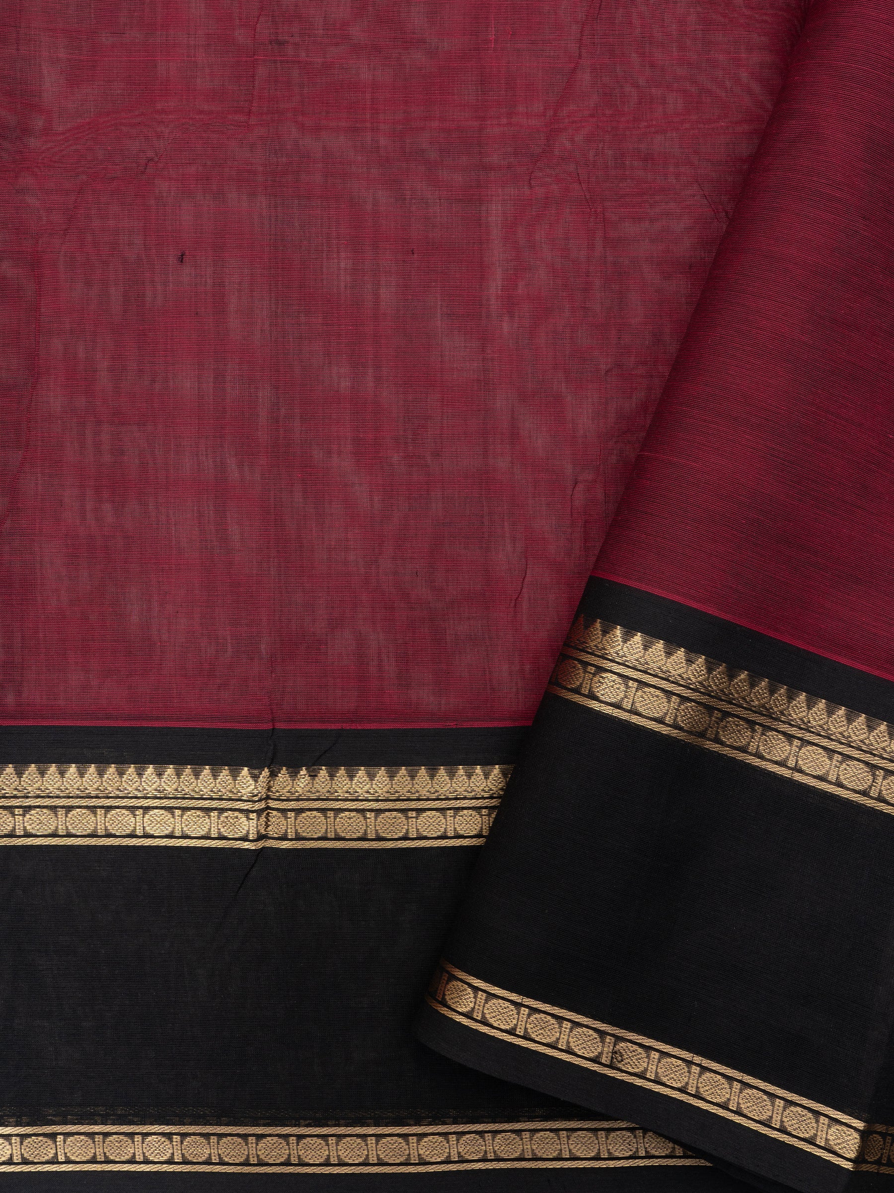 Deep Araku yazhli butta / Silk Cotton Saree CLSA9680