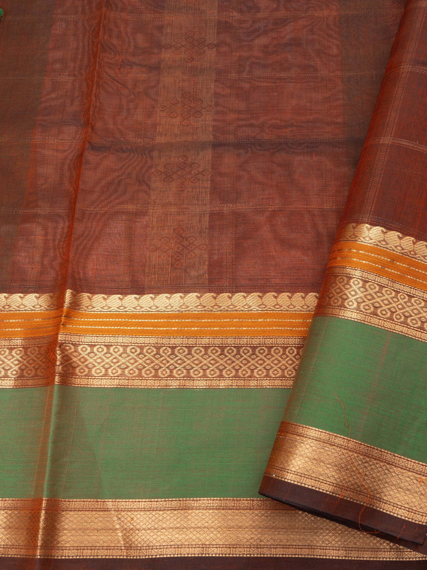 Maanthulir kattam kolam butta/ Silk Cotton Saree CLSA9724