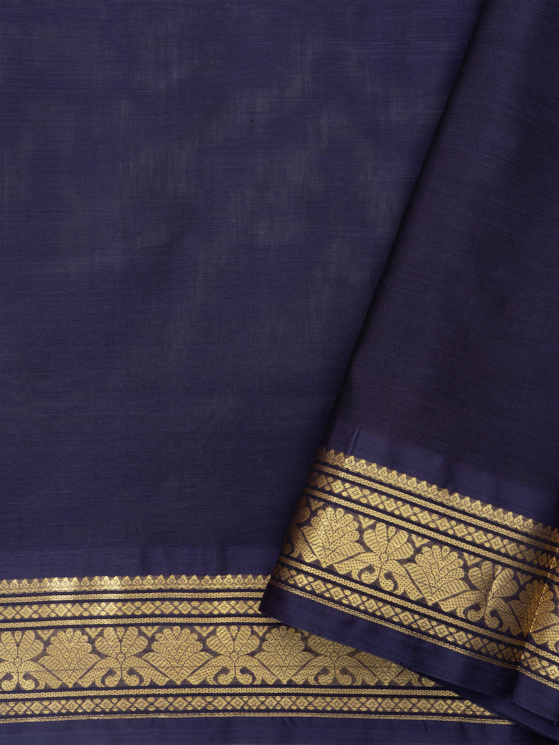 Deep blue vairaoosi/ Silk Cotton Saree CLSA9738