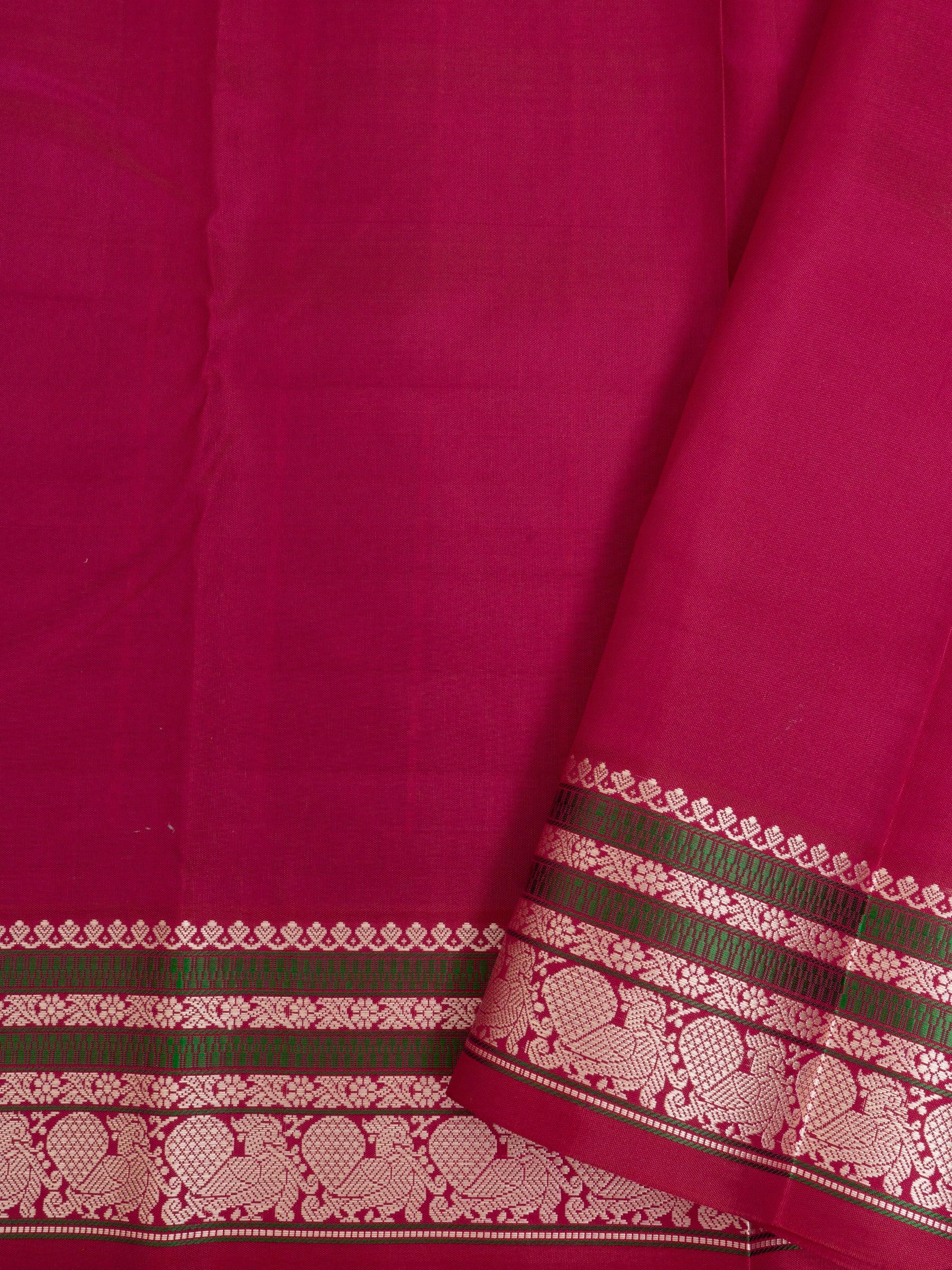 Black and pink kattam / Special Edition Silk CLSA9846