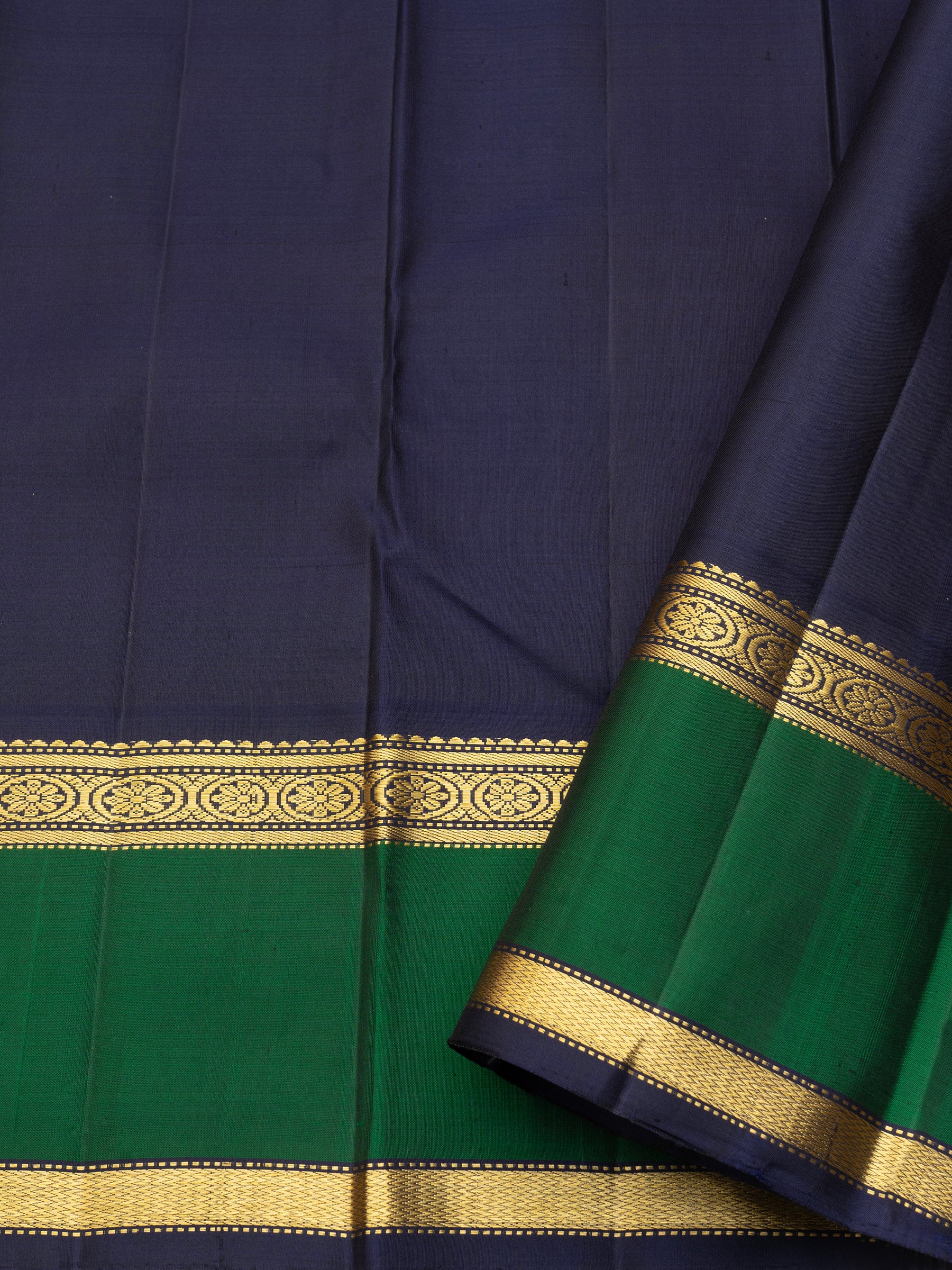 Pink vintage checks korvai / Arani Silk Saree CLSA9052