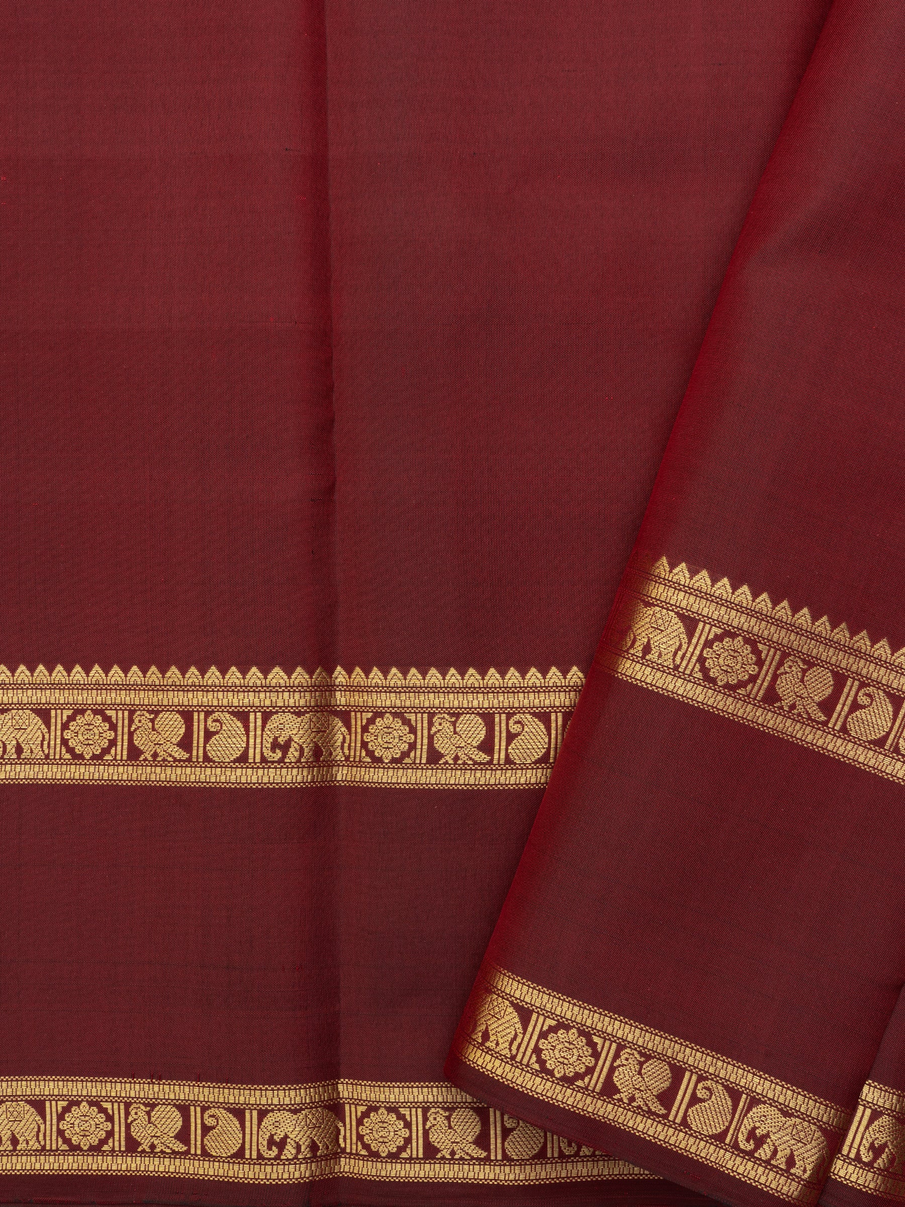 Deep Araku rettapet border / Special Edition Silk CLSA10300