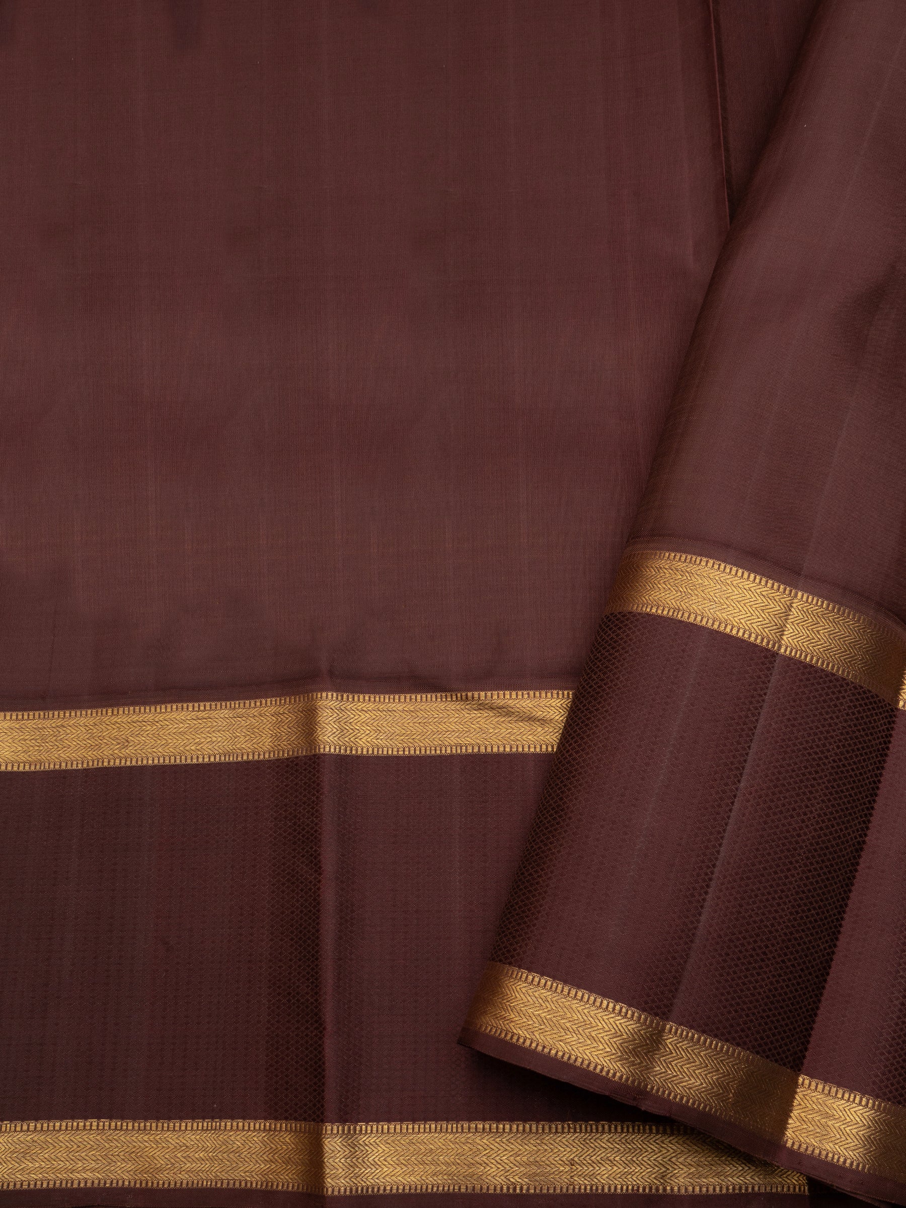 Geva color Korvai Thread work Kanjipuram Silk Saree CLSA441