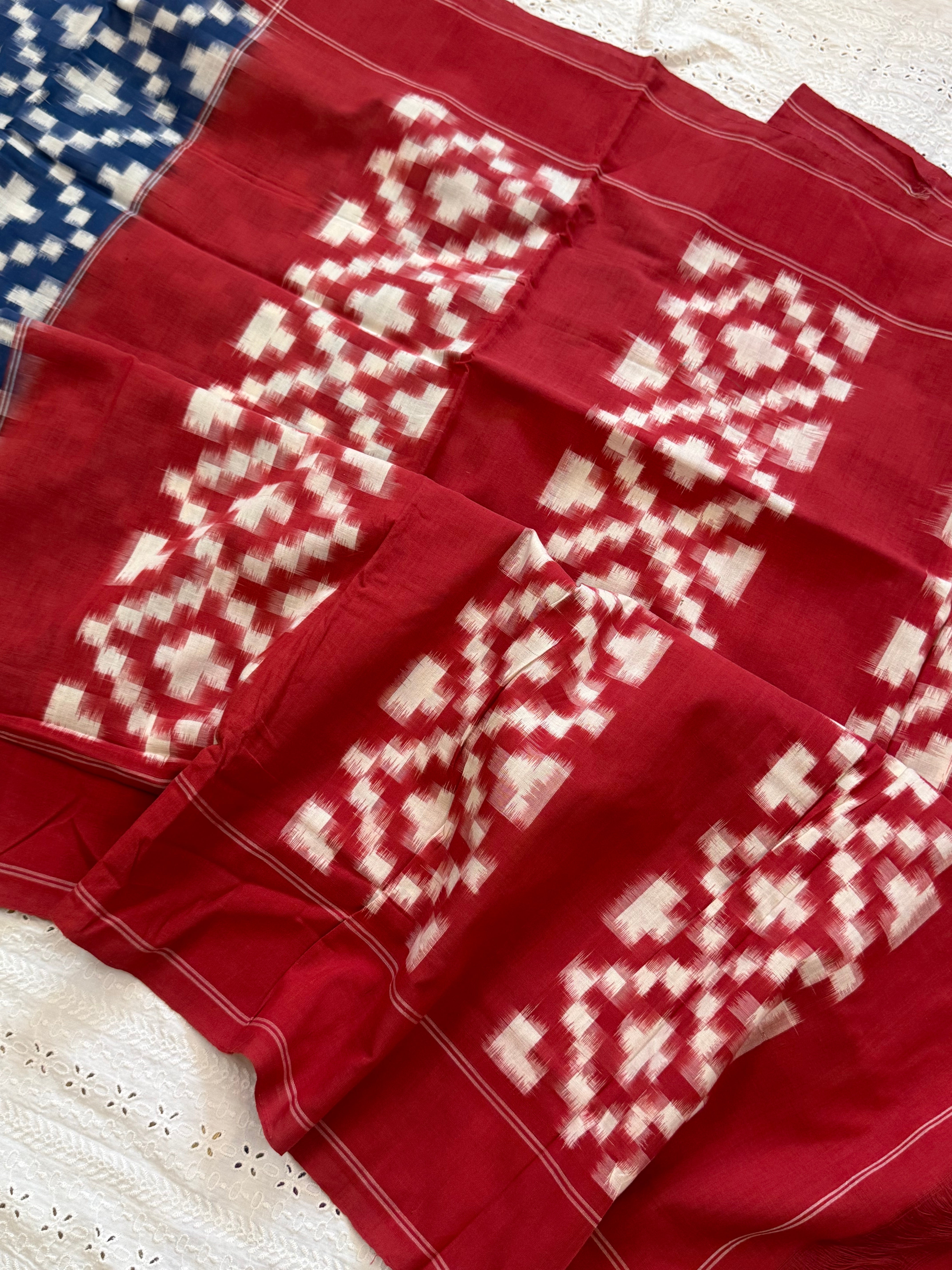 Ikkat cotton