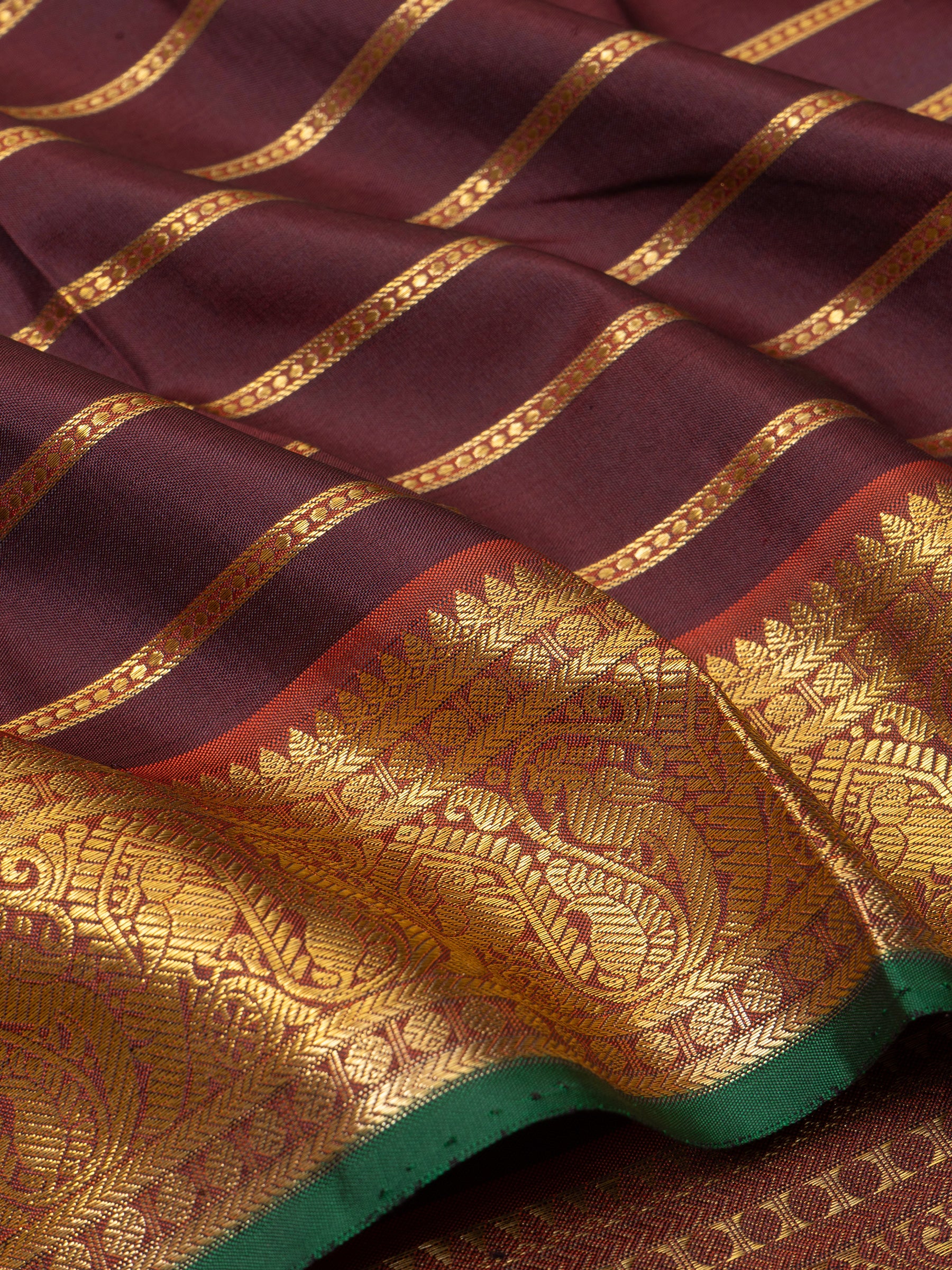 Paaku veldhari stripes/ Arani silk CLSA2516