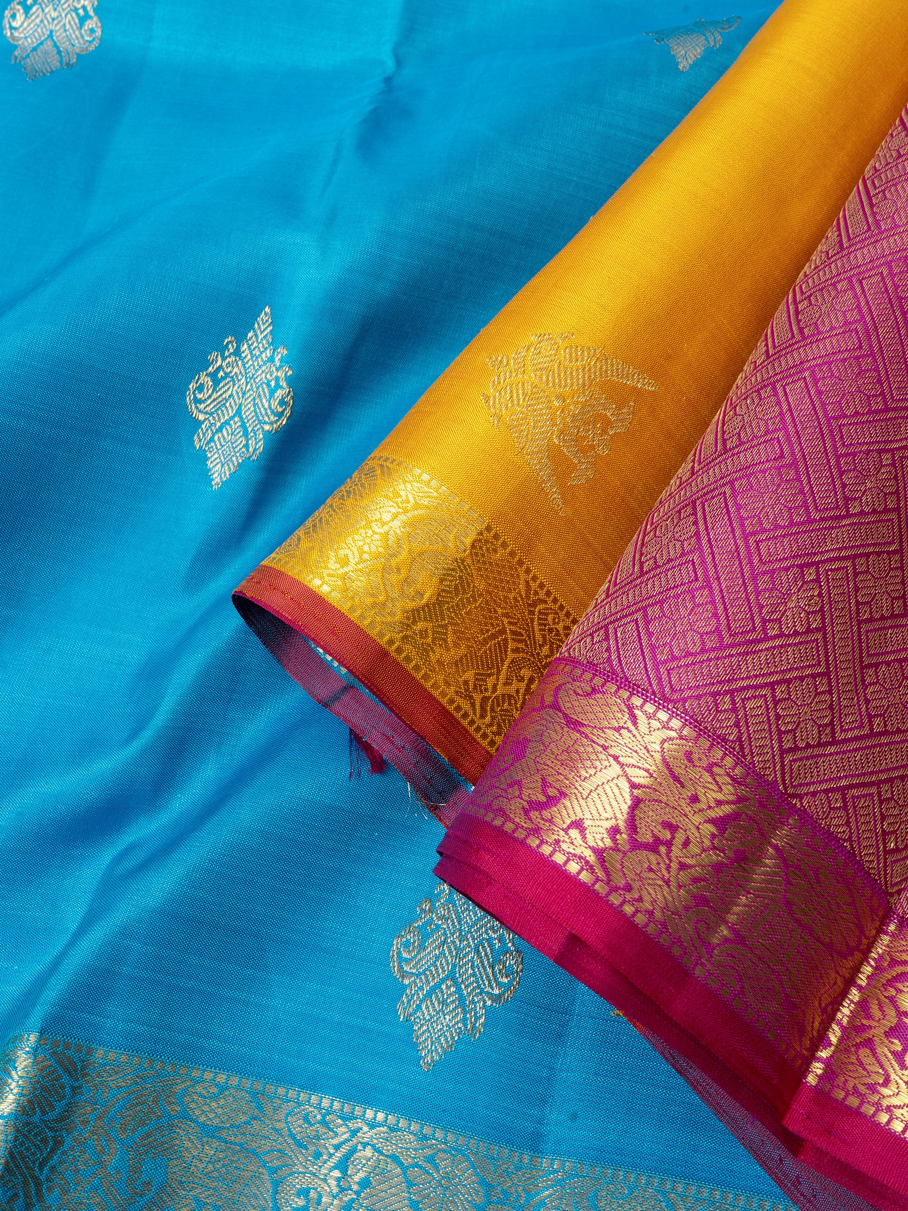 Concept long palla pattern / Arani silk CLSA2631