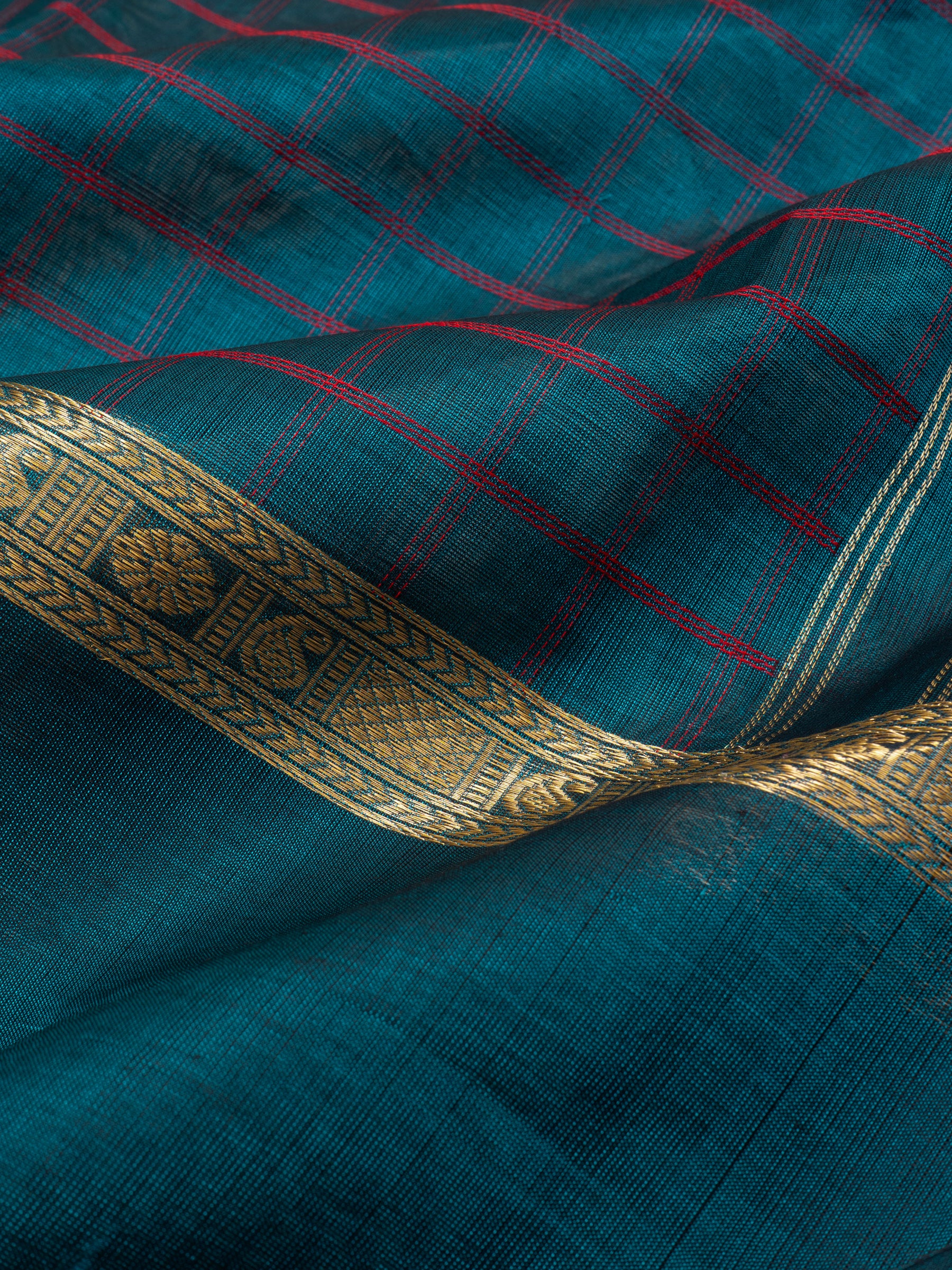 Rama green kattam / Silk Cotton Saree CLSA5210