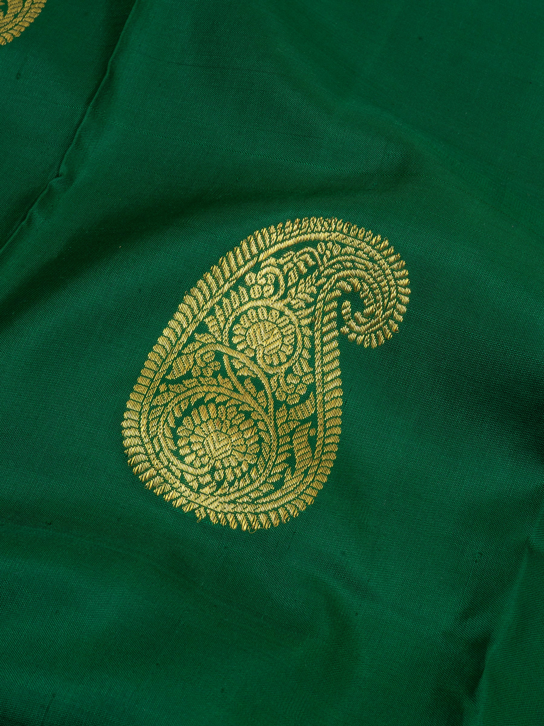 Green Korvai / Arani Silk Saree CLSA6117