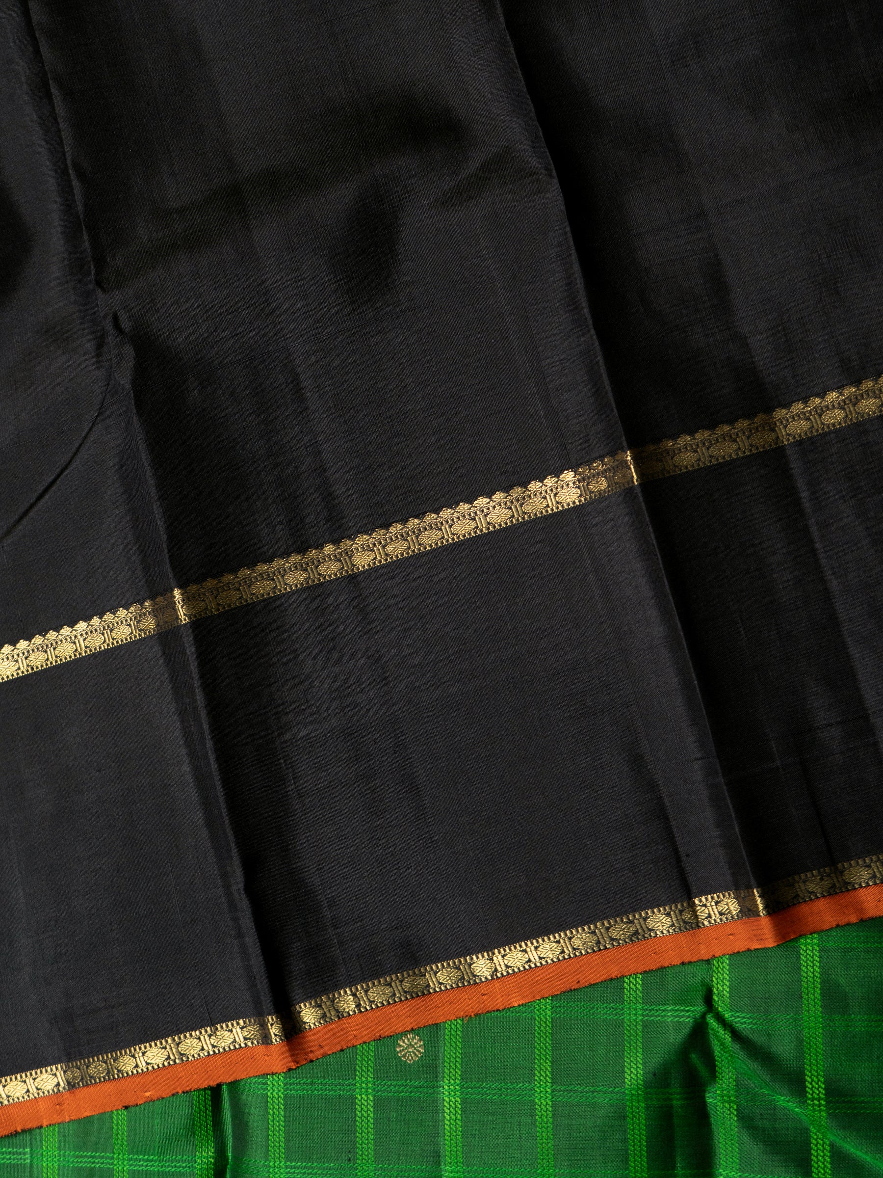 Ganga Jamuna pure Kanjipuram Silk Saree CLSA6322