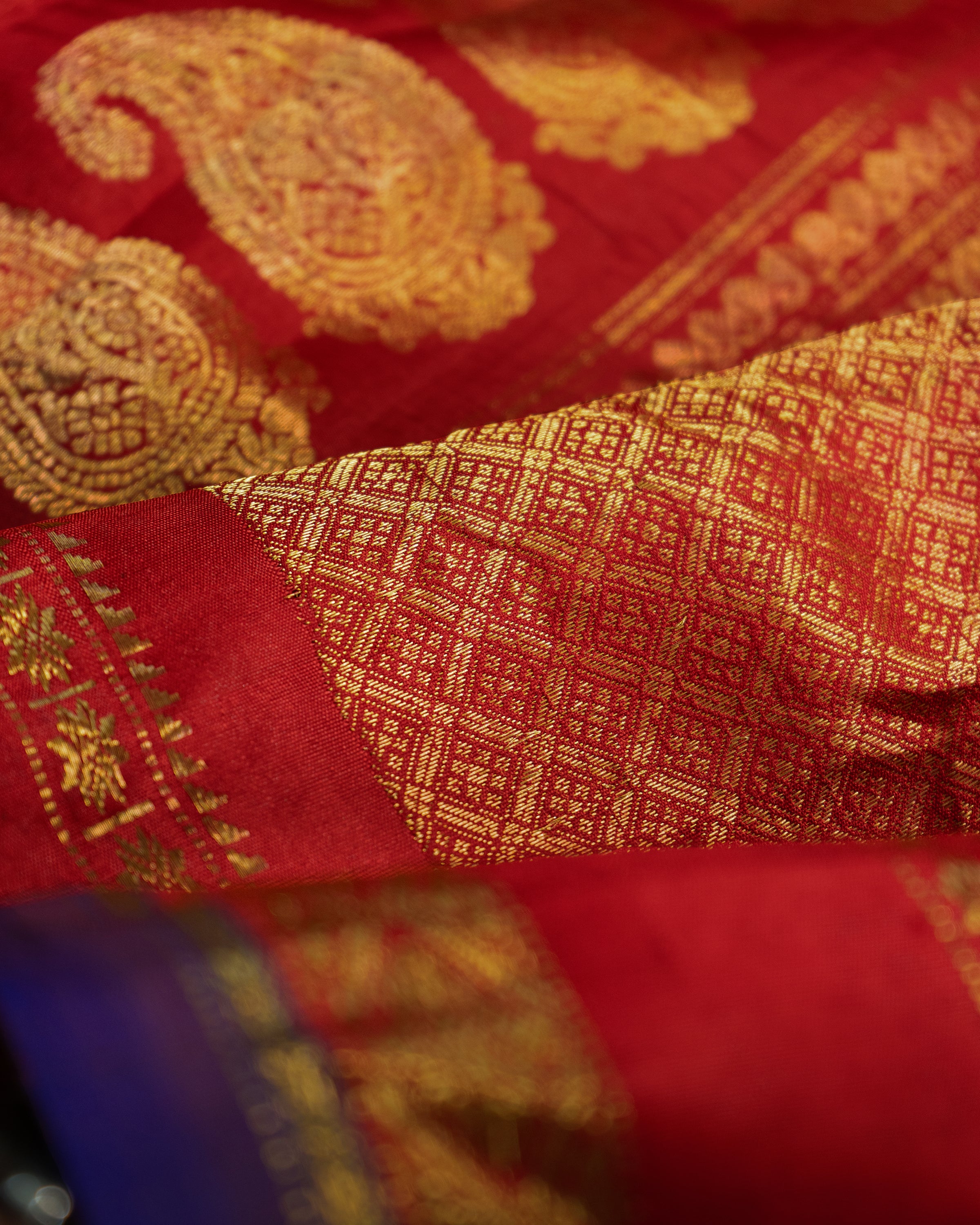 Eco Print Gadwal Silk saree CLSA7392