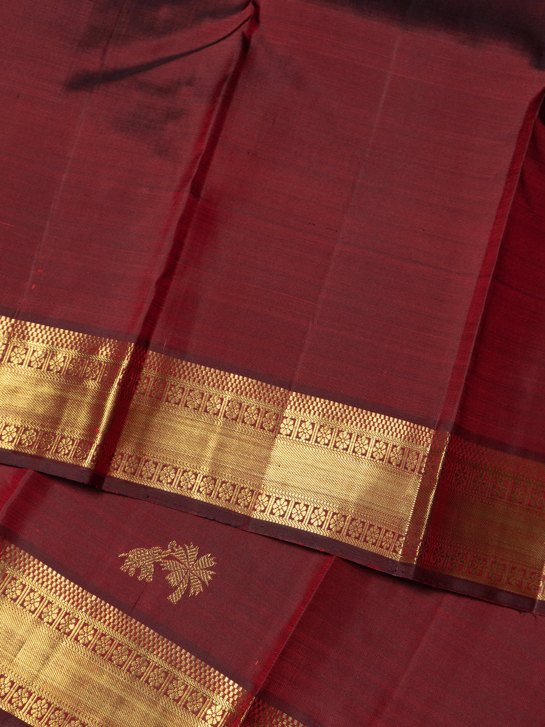 Podi colour yaanai Butta Kanjipuram Silk Saree CLSA