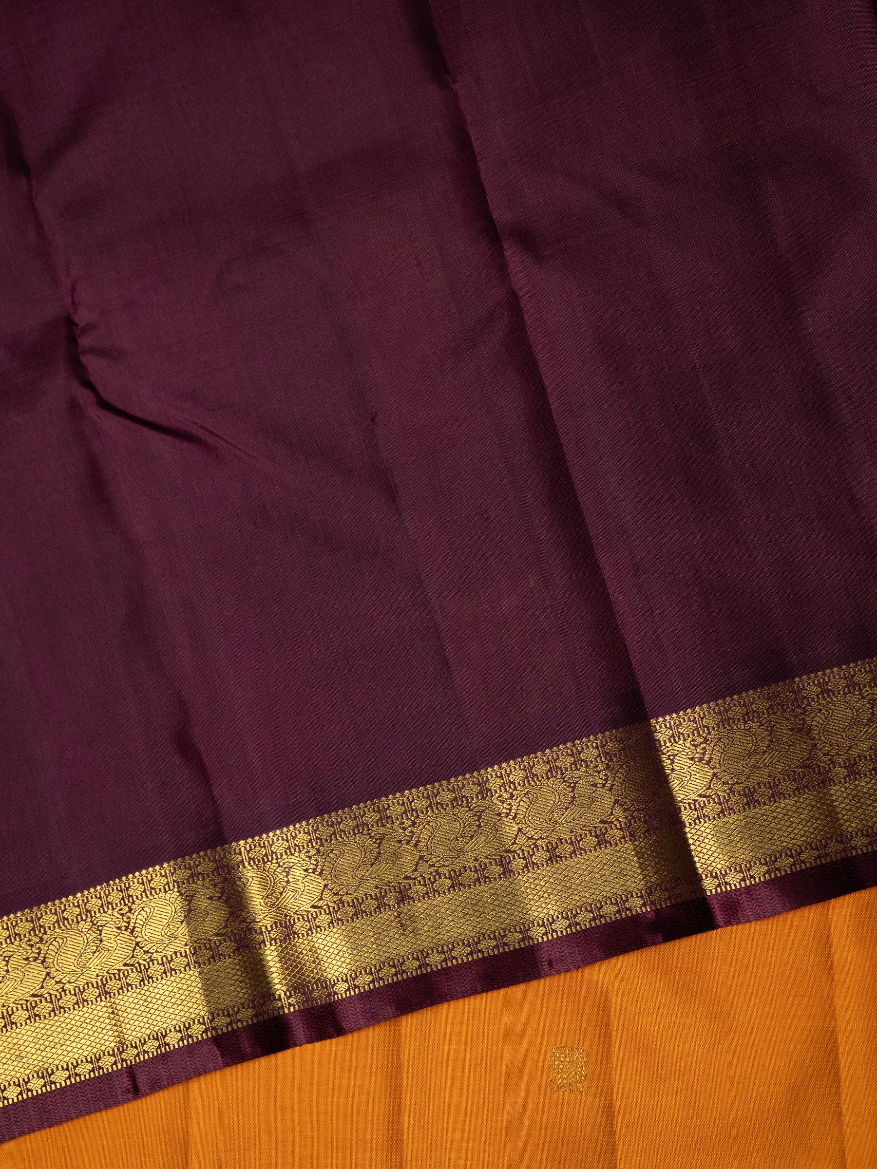 Triple Palla with Korvai / Kanjipuram Silk Saree CLSA10959