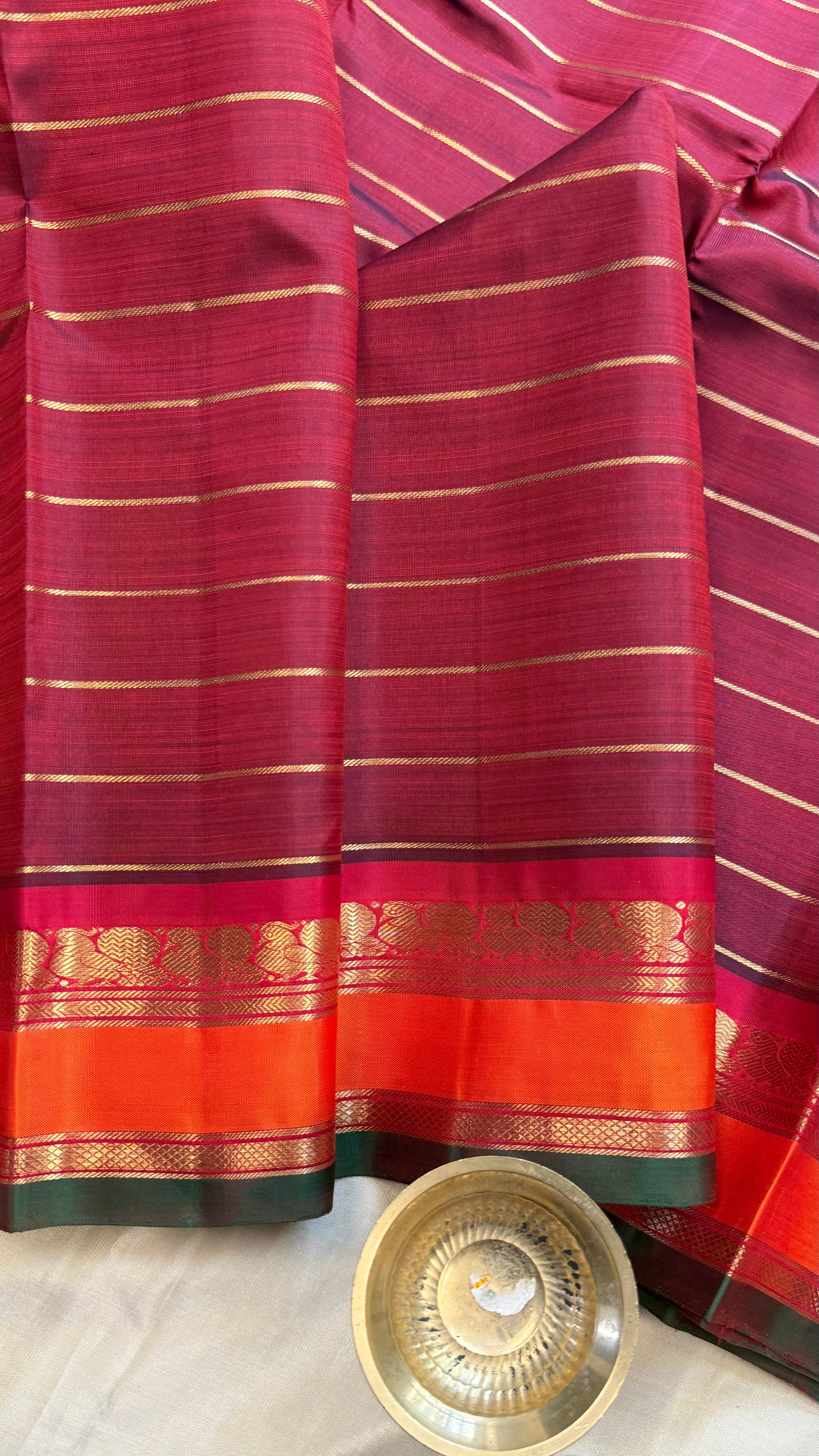 Paaku veldhari Annam pet / Kanjipuram silk