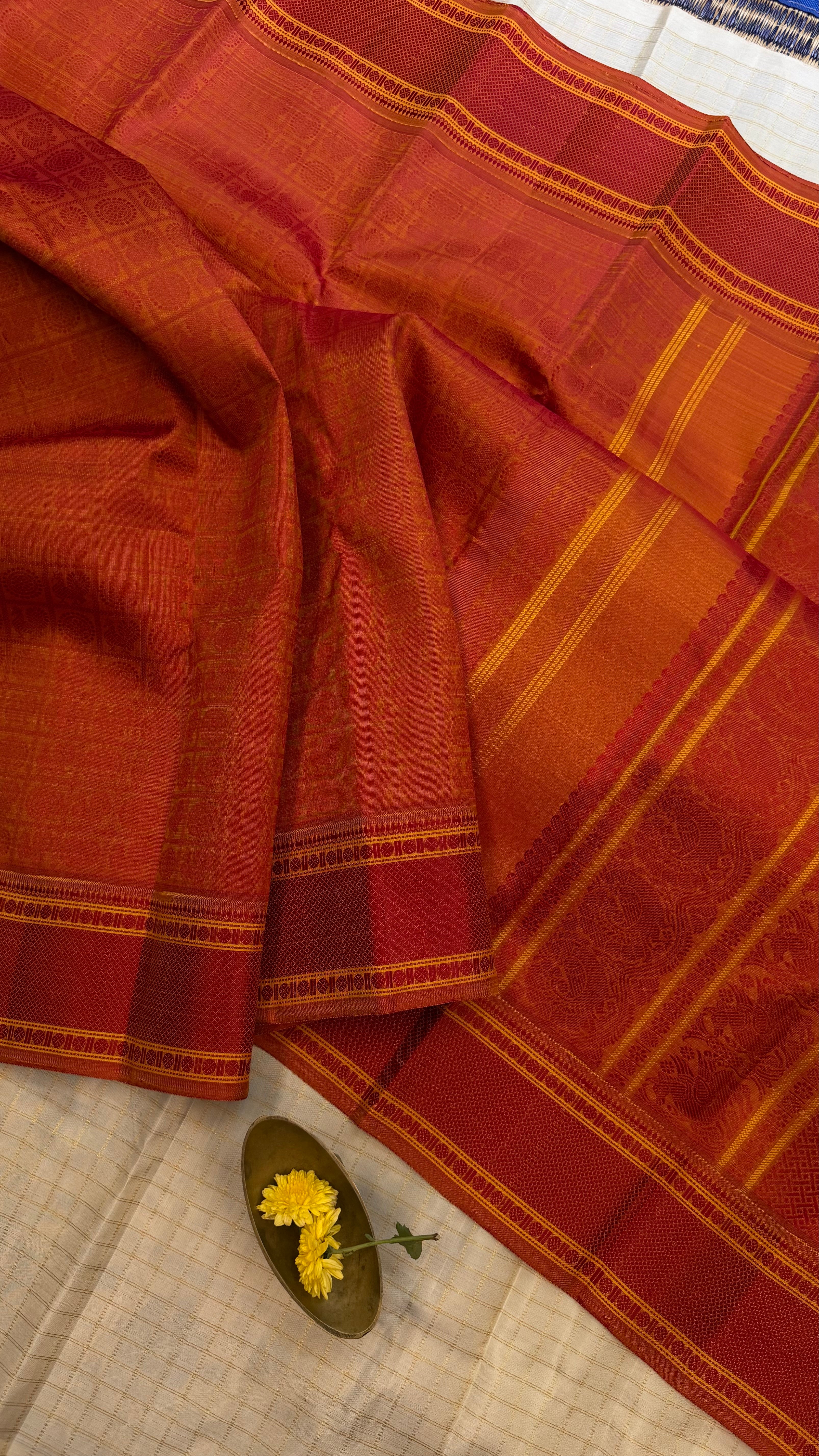 Simha color thread work 1000 Butta Kanjipuram silk