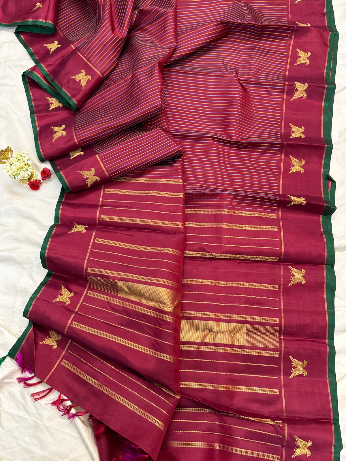 Araku body thread lines with border retta kili CLSA 12847