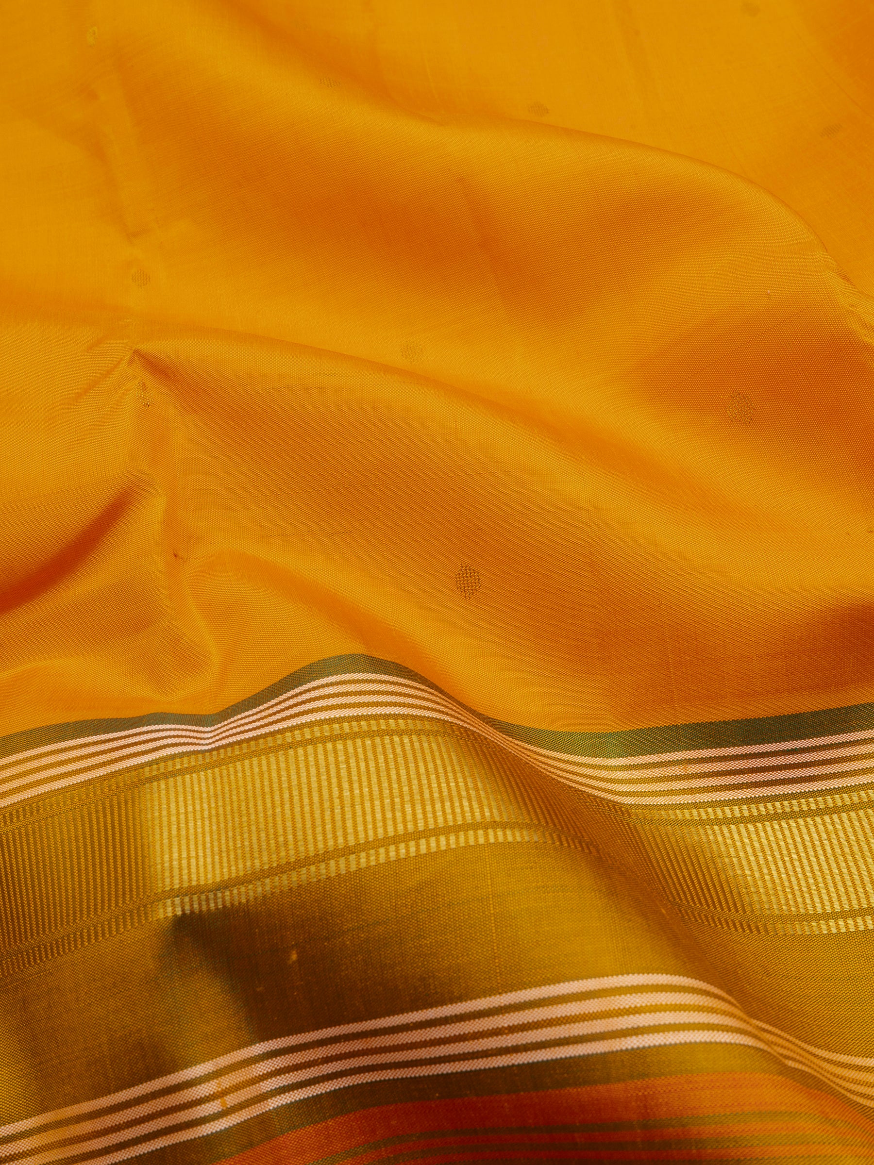 Orange kaal erangina border/ Arani Silk Saree CLSA10834