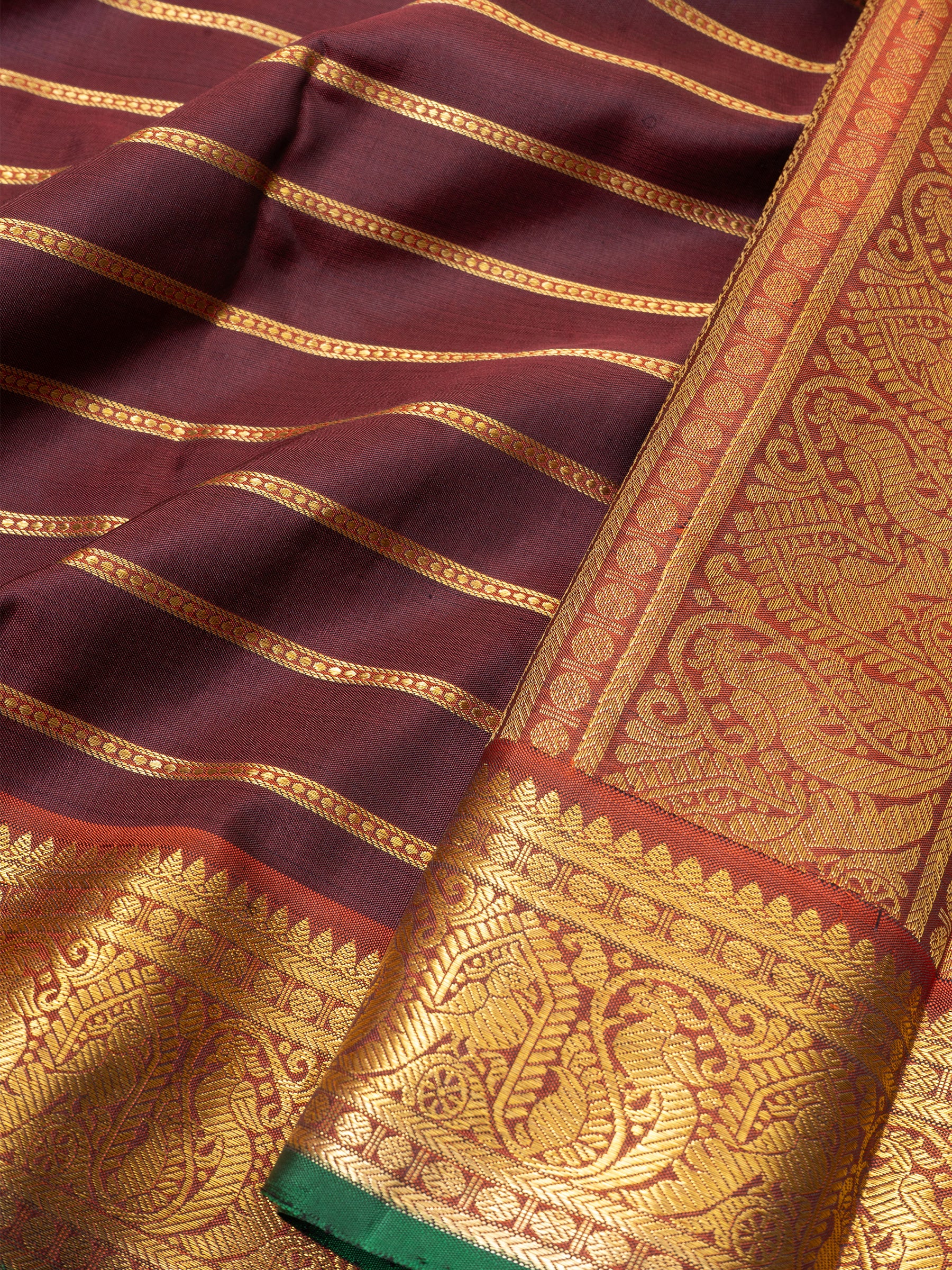 Paaku veldhari stripes/ Arani silk CLSA2516