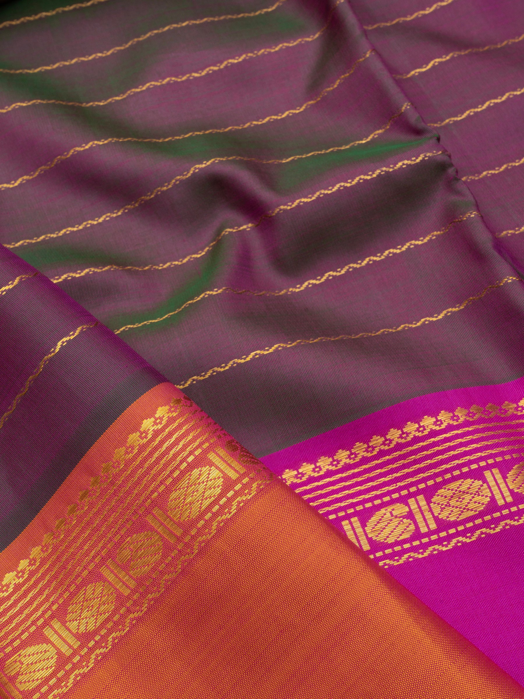 Veldhari Ganga Jamuna border/ Arani Silk Saree CLSA2539