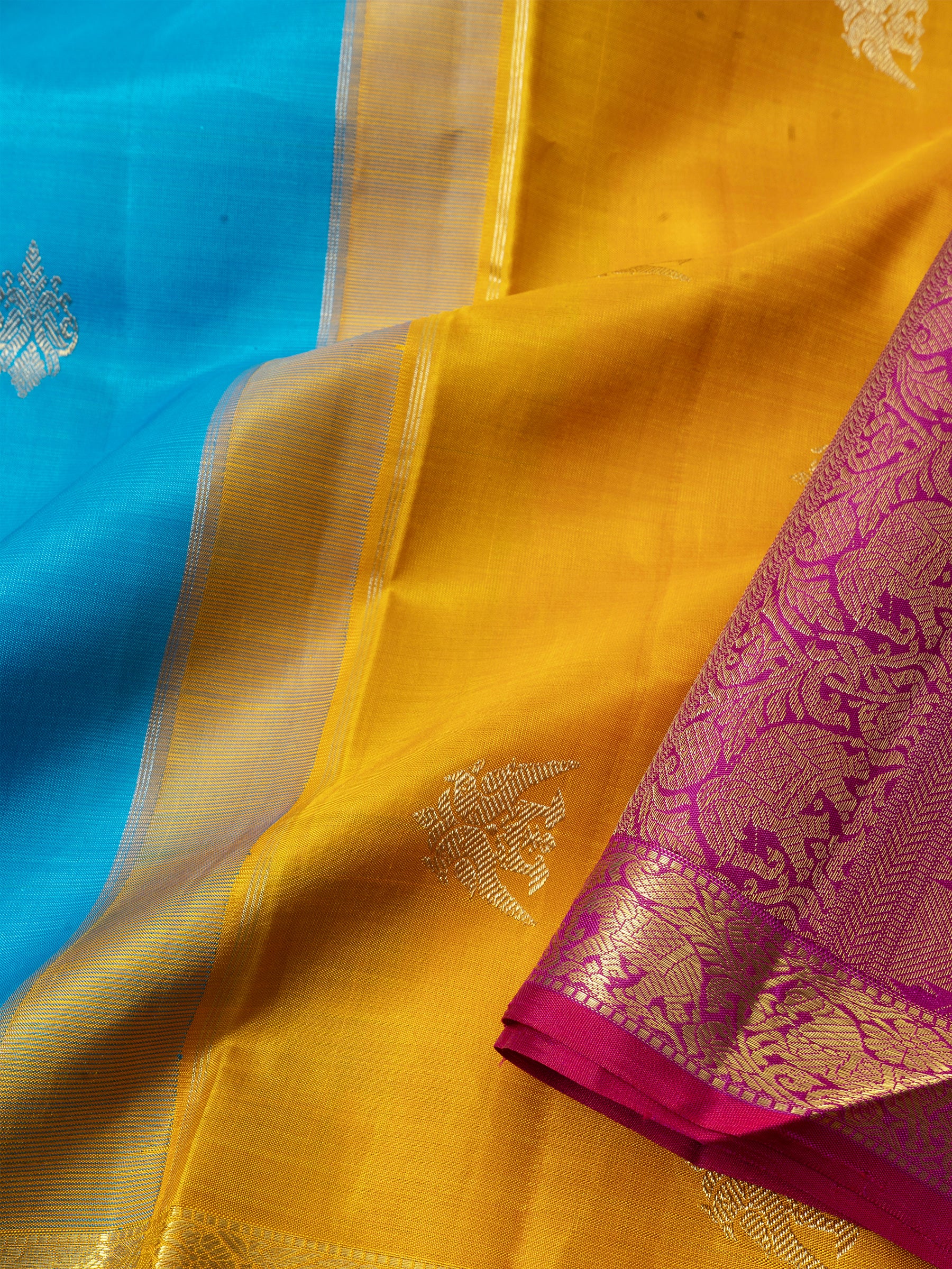 Concept long palla pattern / Arani silk CLSA2631