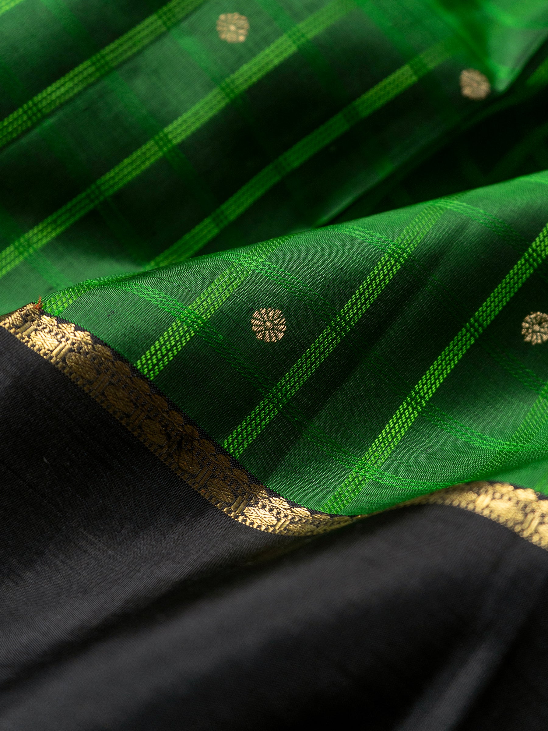 Ganga Jamuna pure Kanjipuram Silk Saree CLSA6322