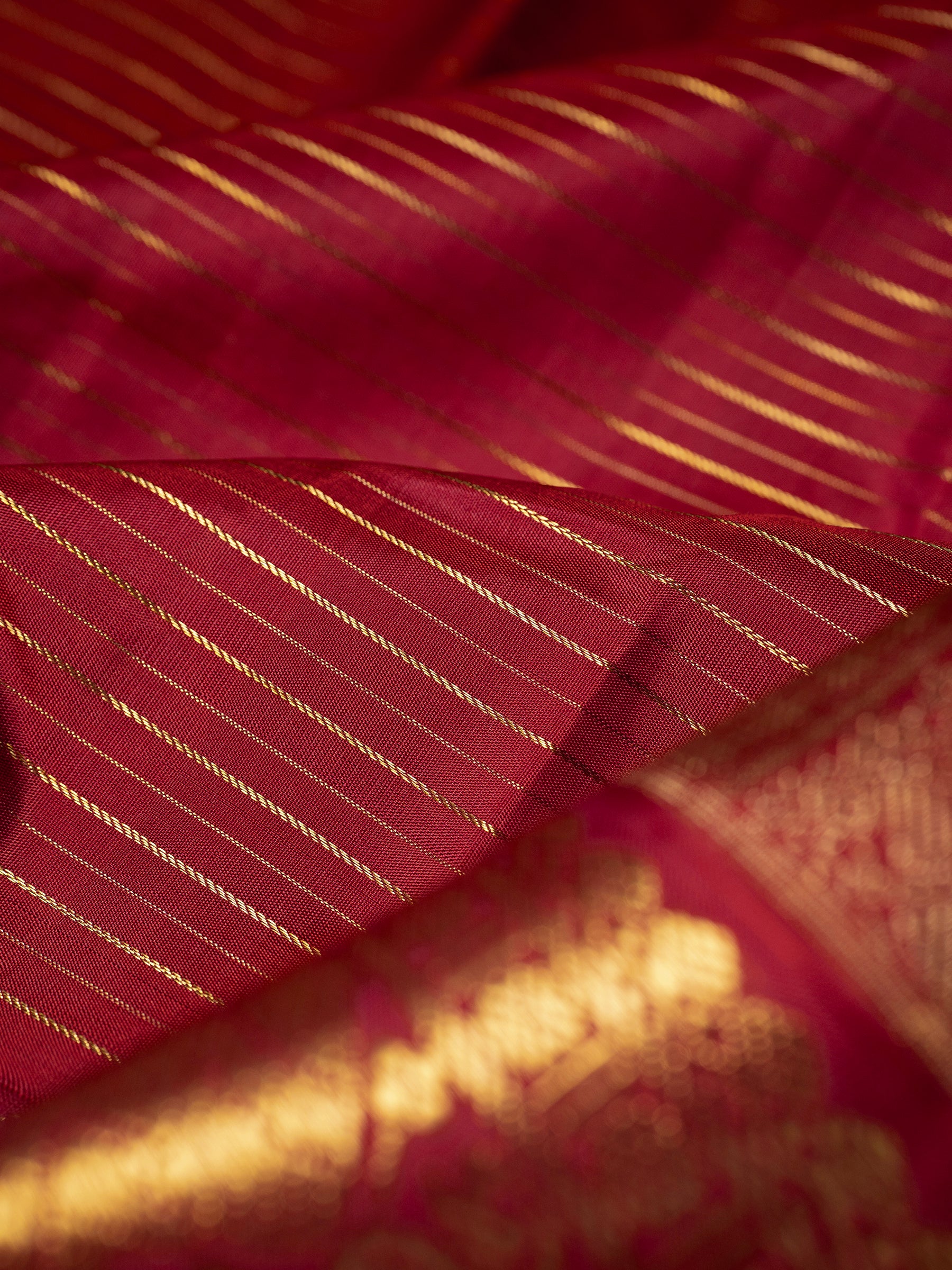 Vintage araku veldhari Kanjipuram Silk Saree CLSA6369