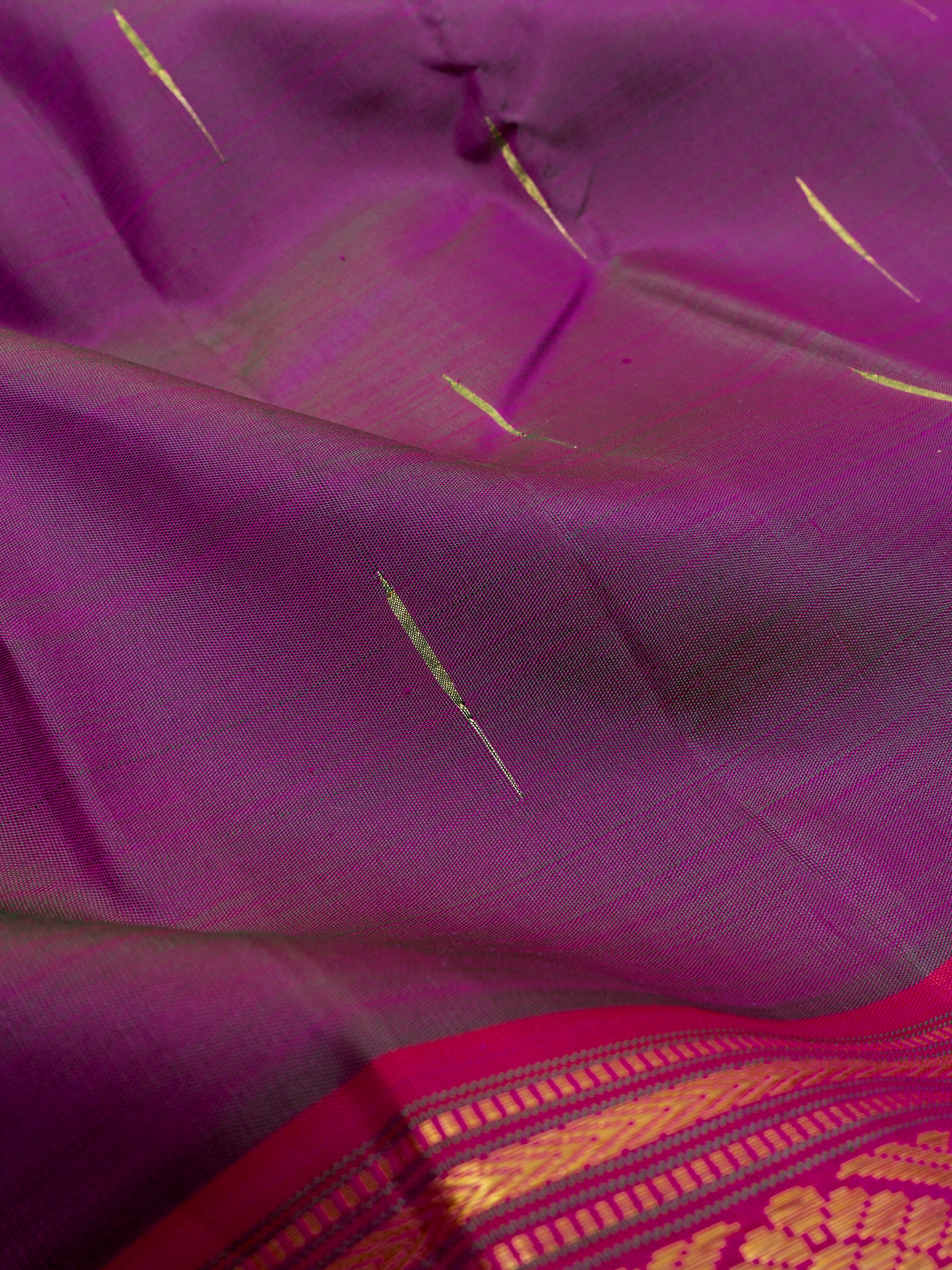 Purple malli moggu/ Arani silk CL9937