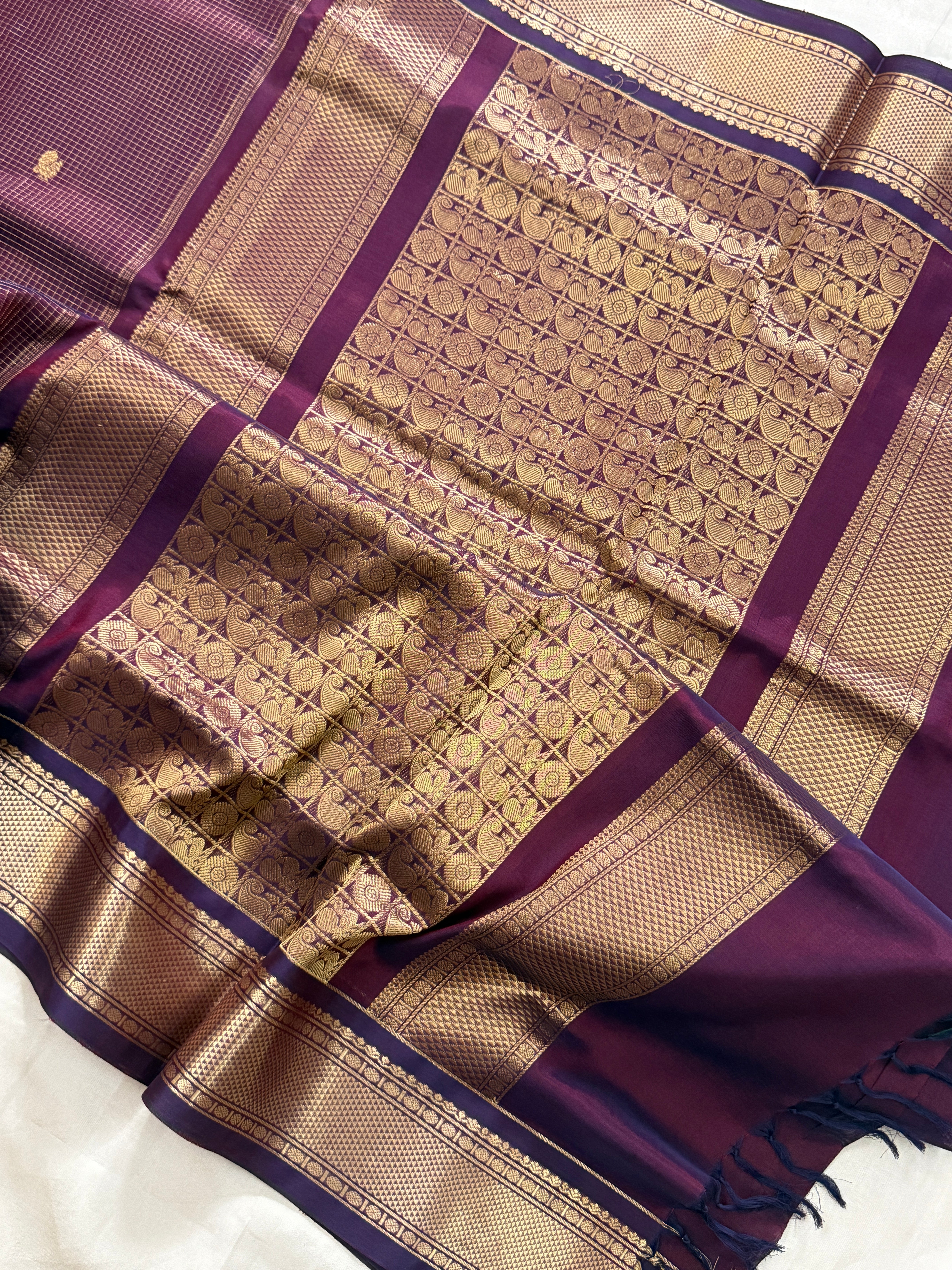 Paaku Zari kattam Silk cotton/ CLSA11491