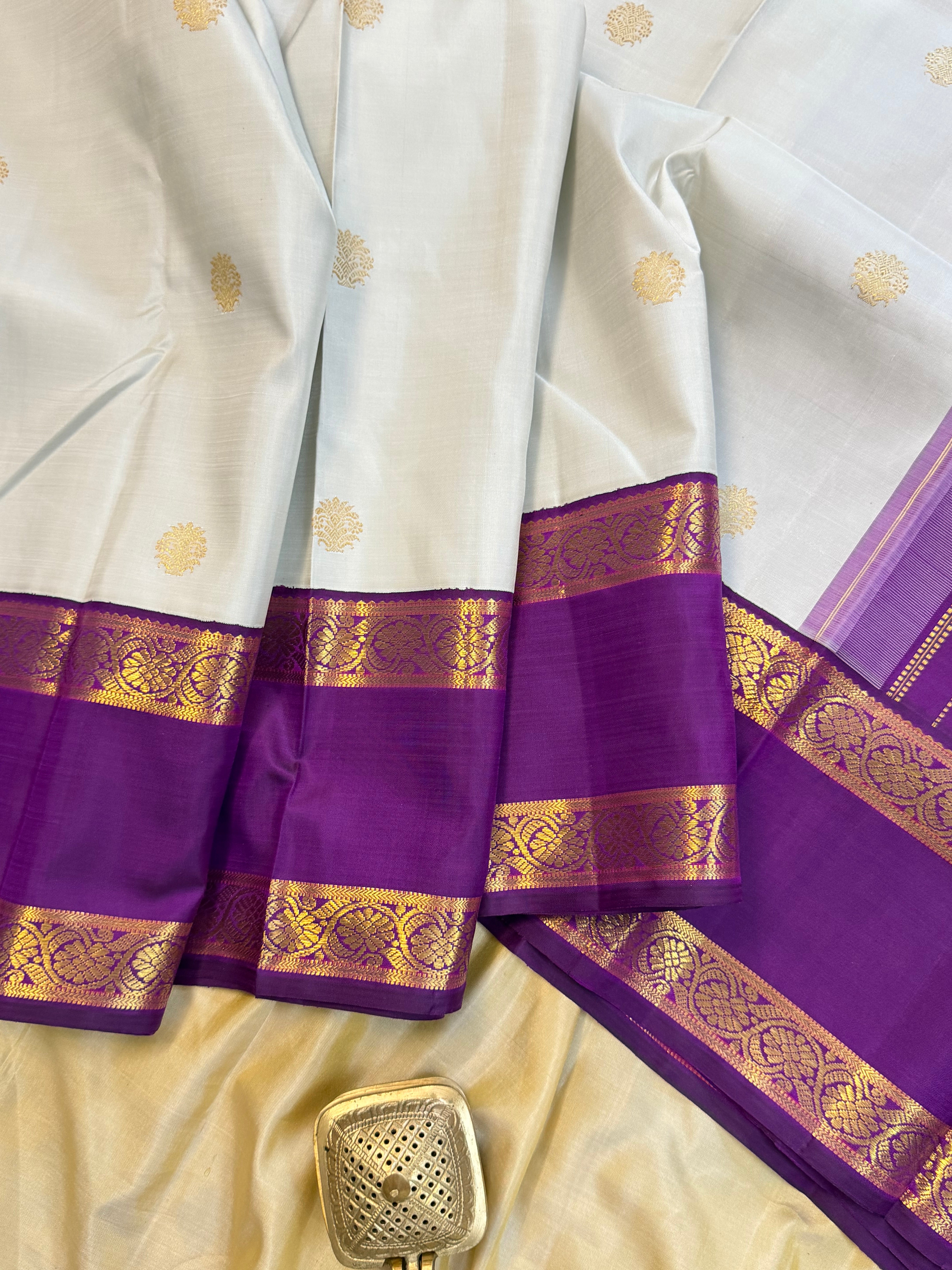 Eeyam retta pet. / pure Kanjipuram silk
